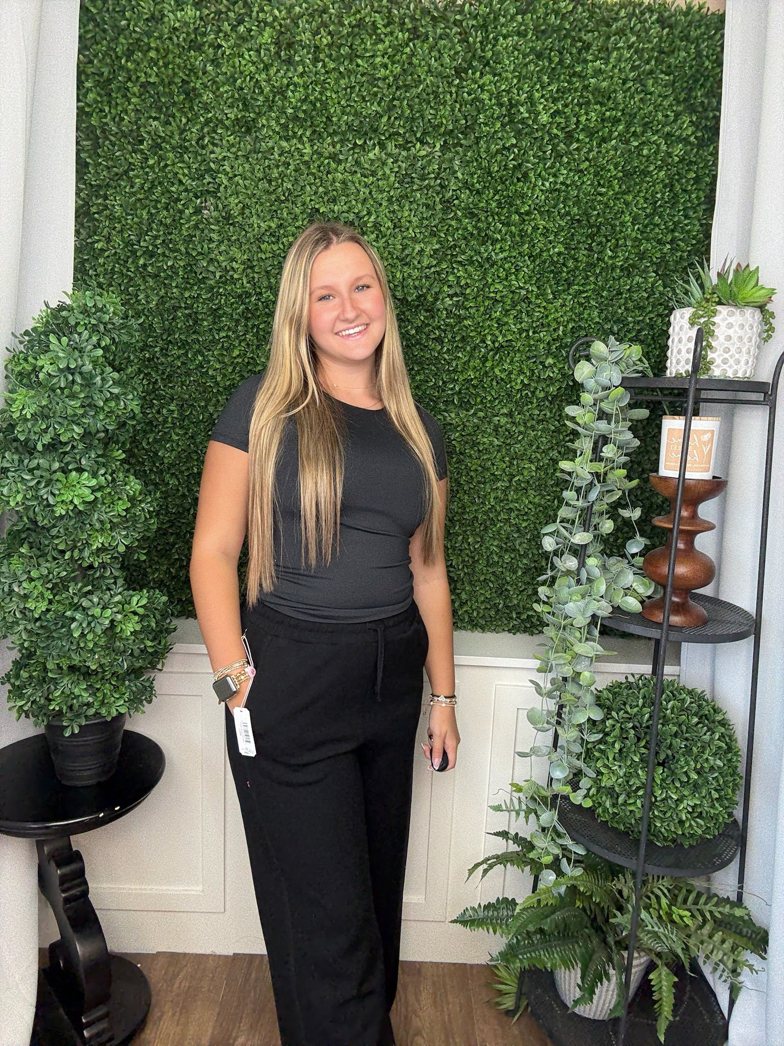 DOUBLE LAYER TEE (0225) - BLACK