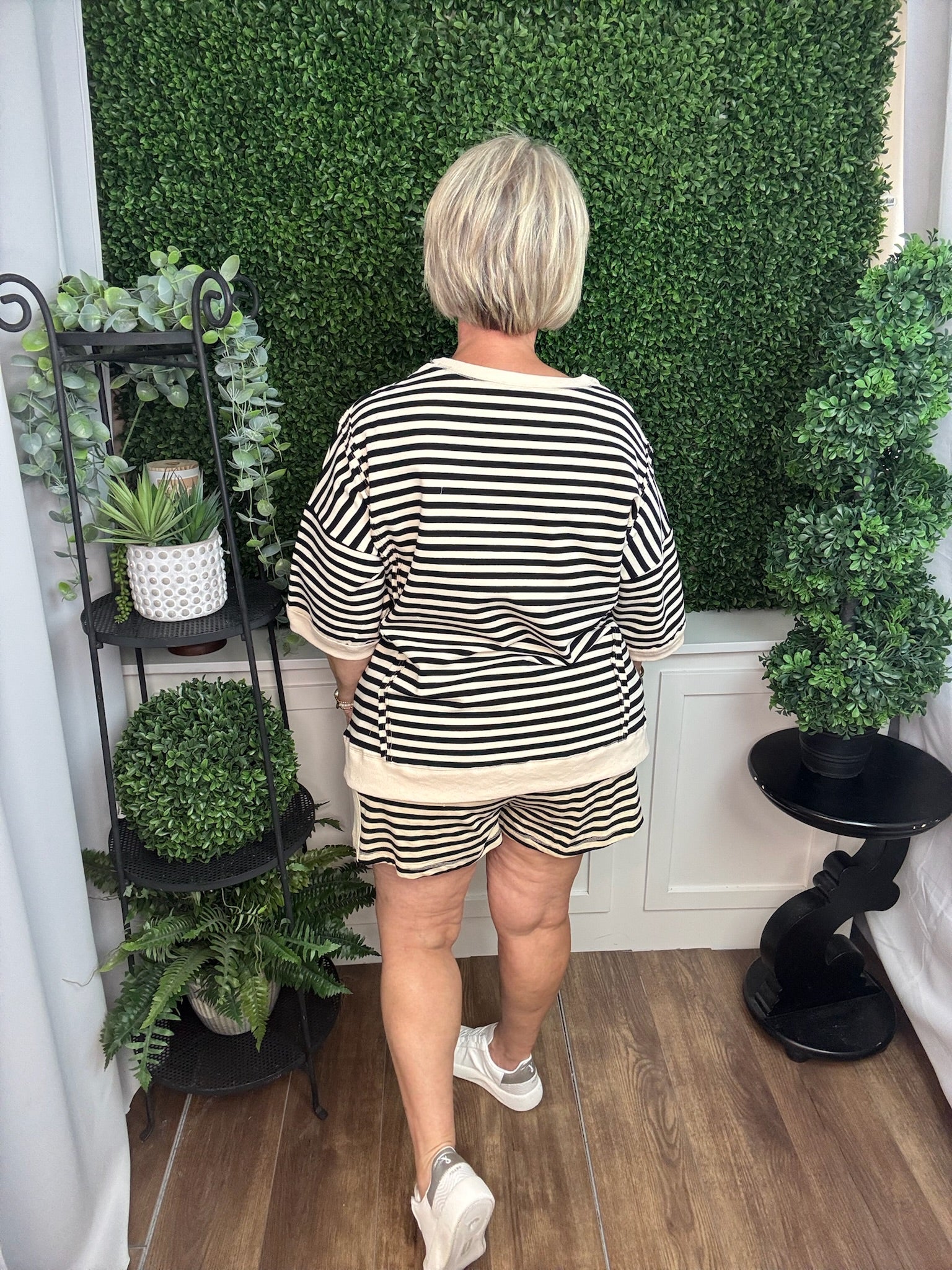 Stripe Everyday Pullover Top