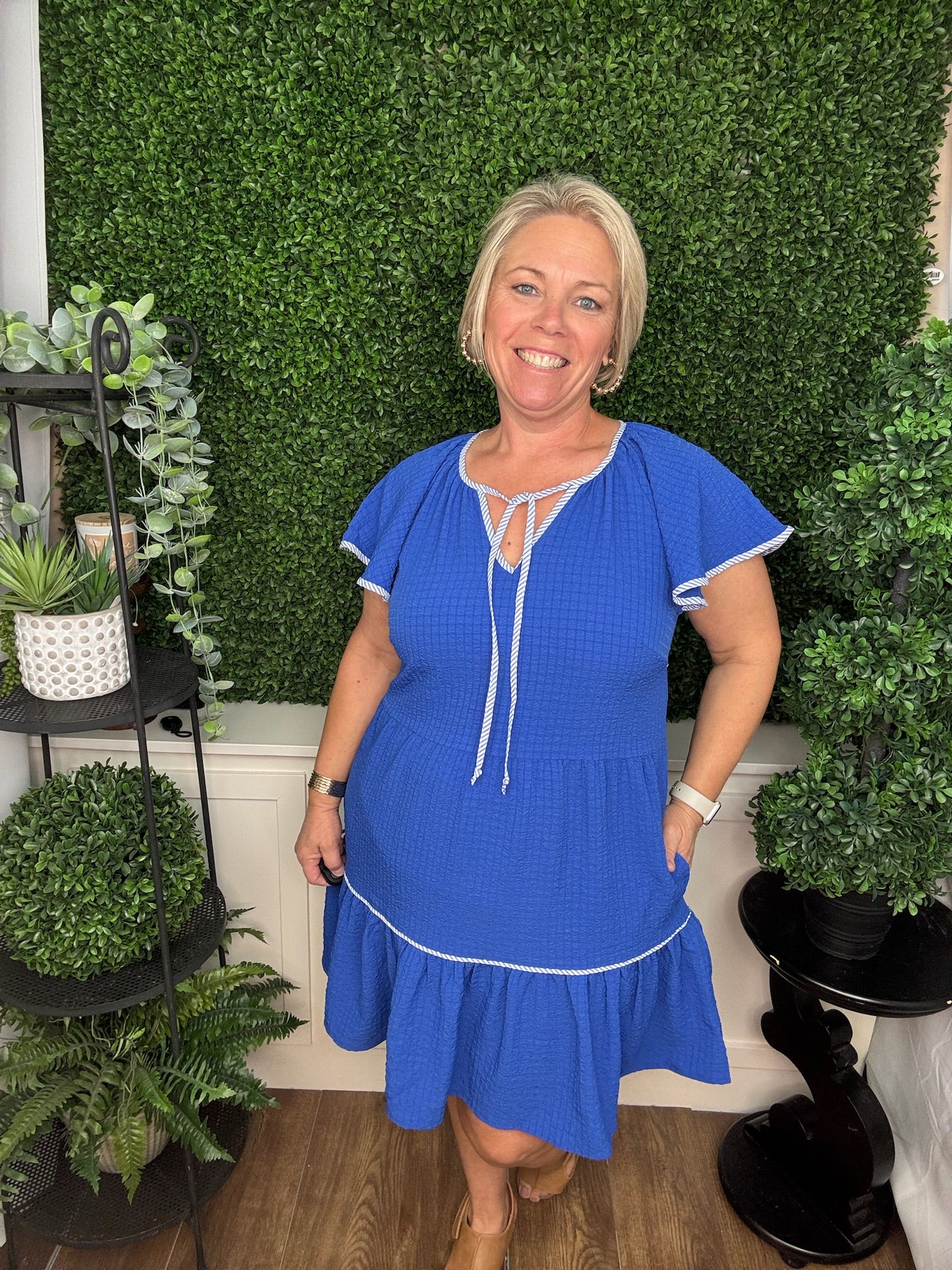 DRESS LILLIAN BLUE