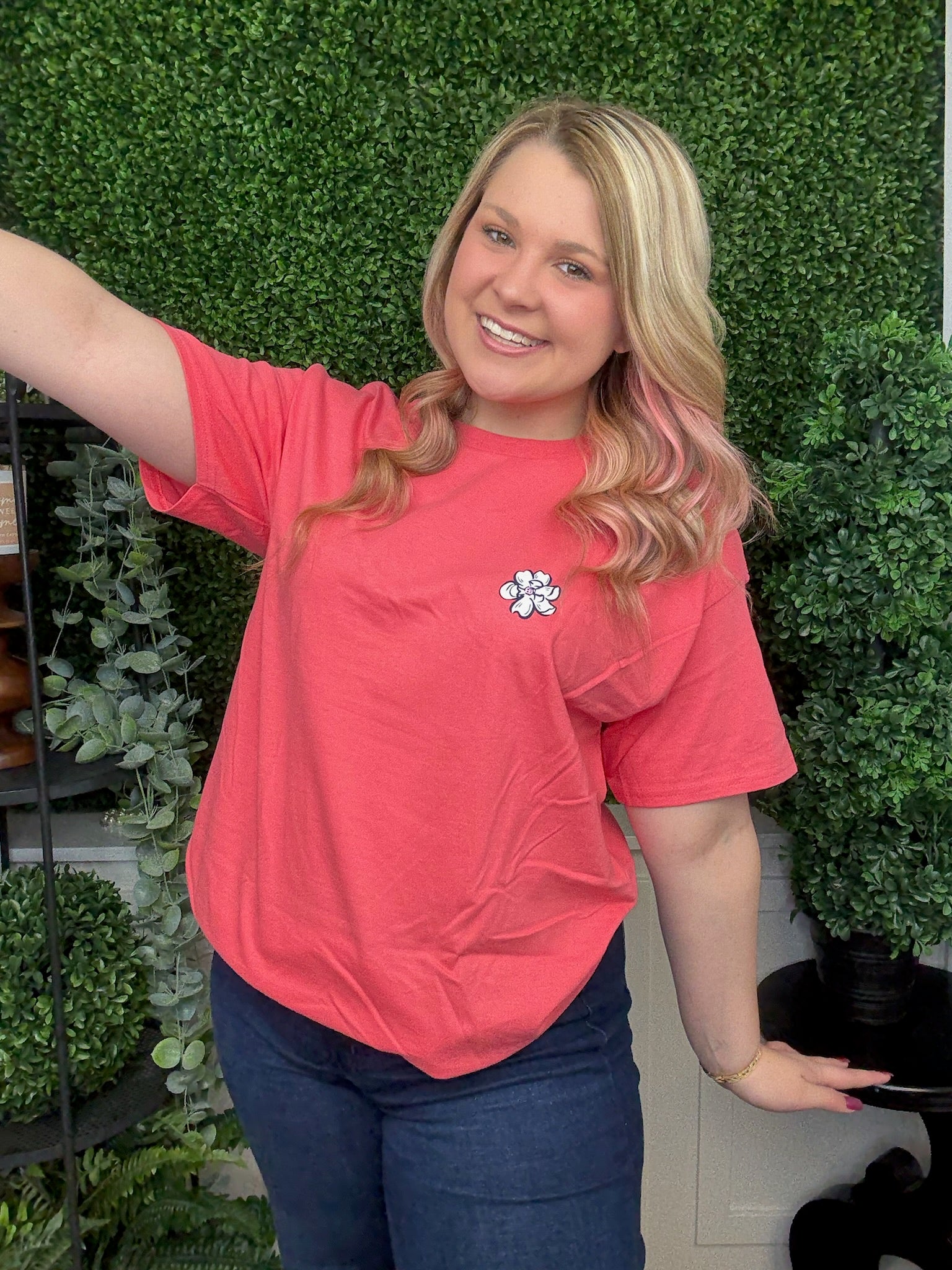 SASSY DOODLE SS CORAL