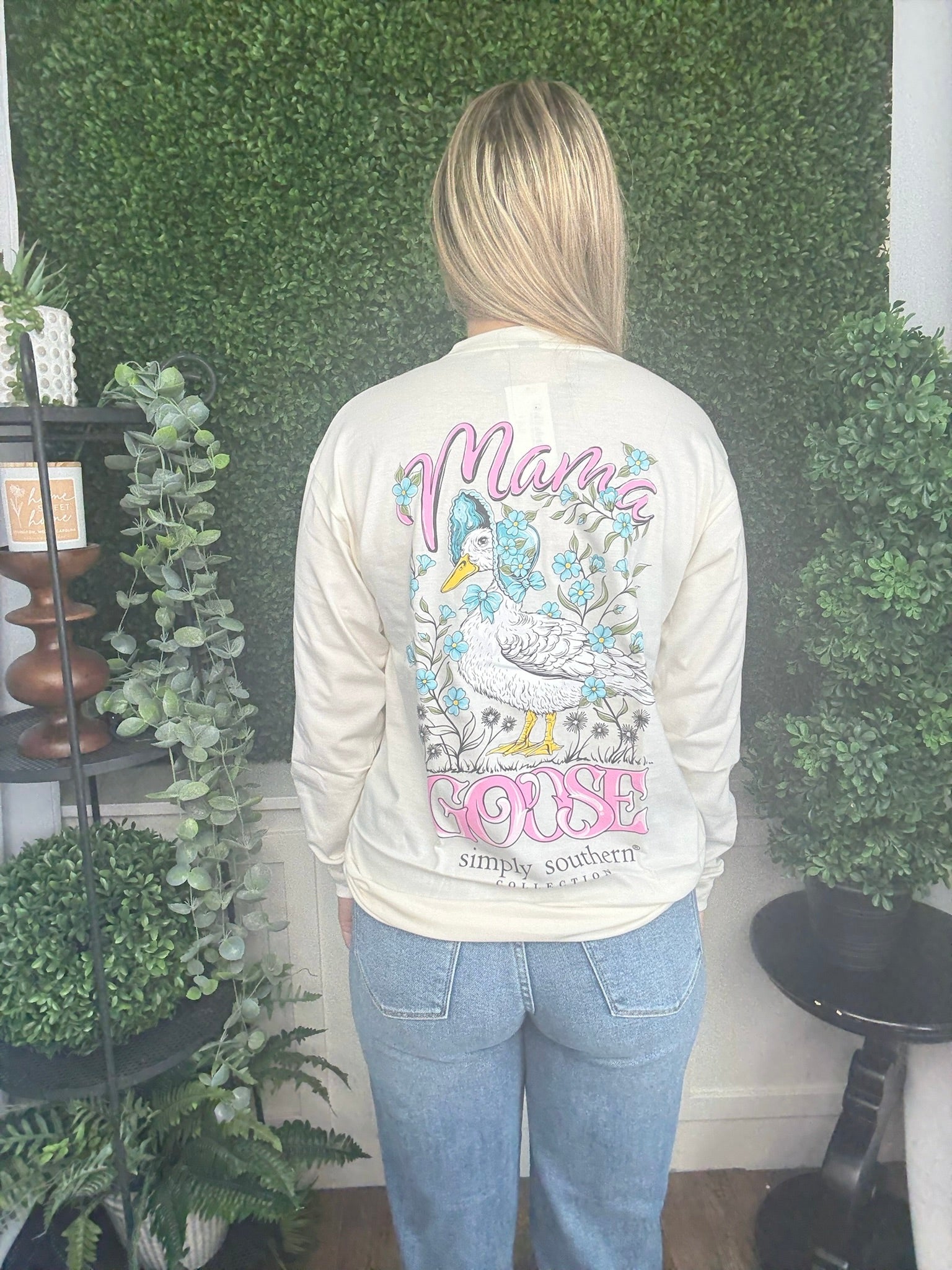 MAMA GOOSE LS - LINEN