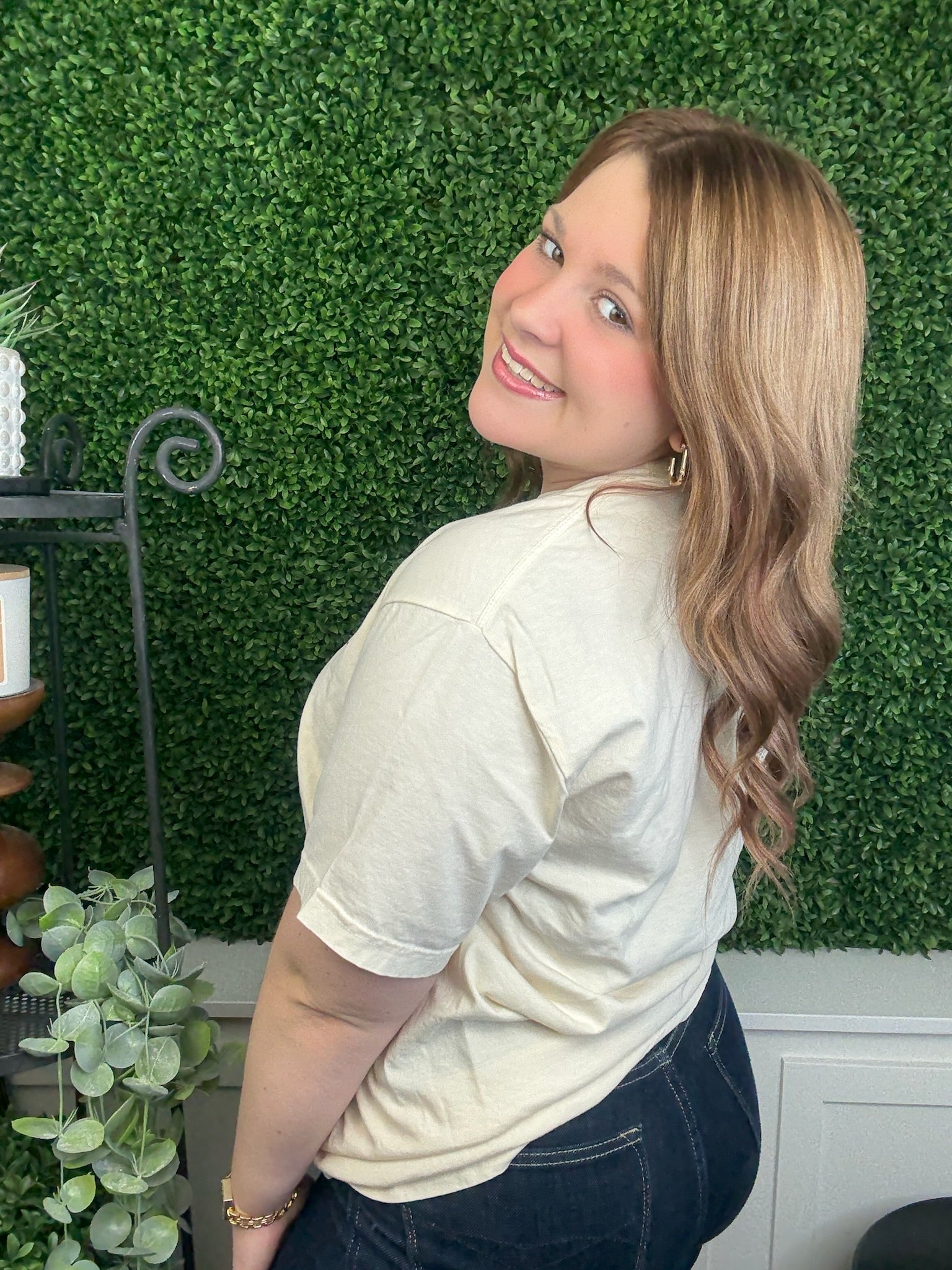 SHOP SMALL JERNIGANS SS TEE- IVORY