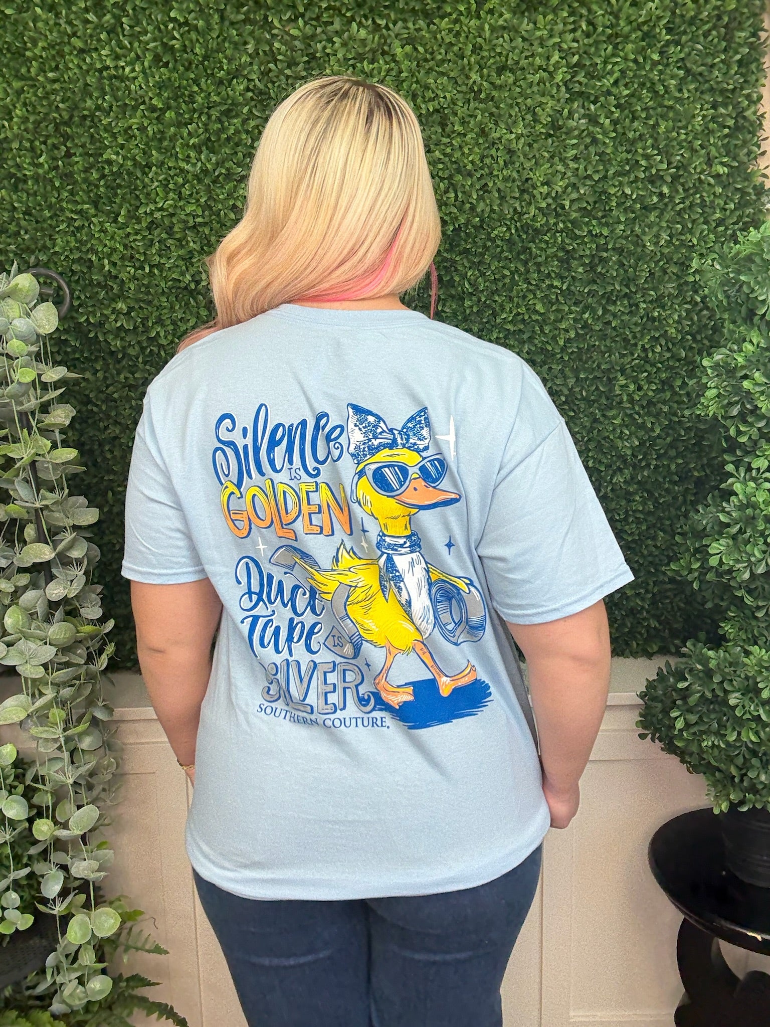 SILENCE IS GOLDEN - LIGHT BLUE