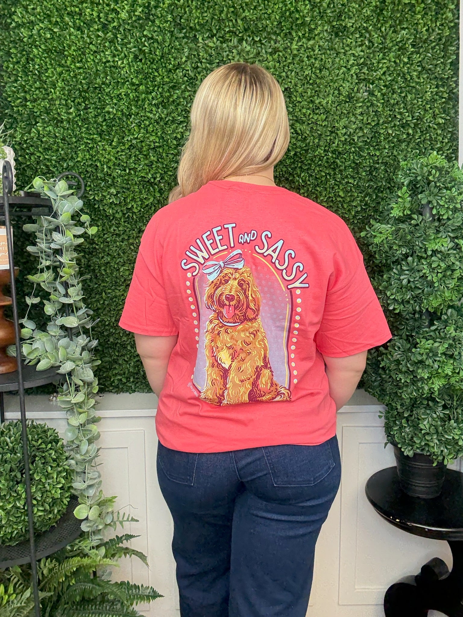 SASSY DOODLE SS CORAL