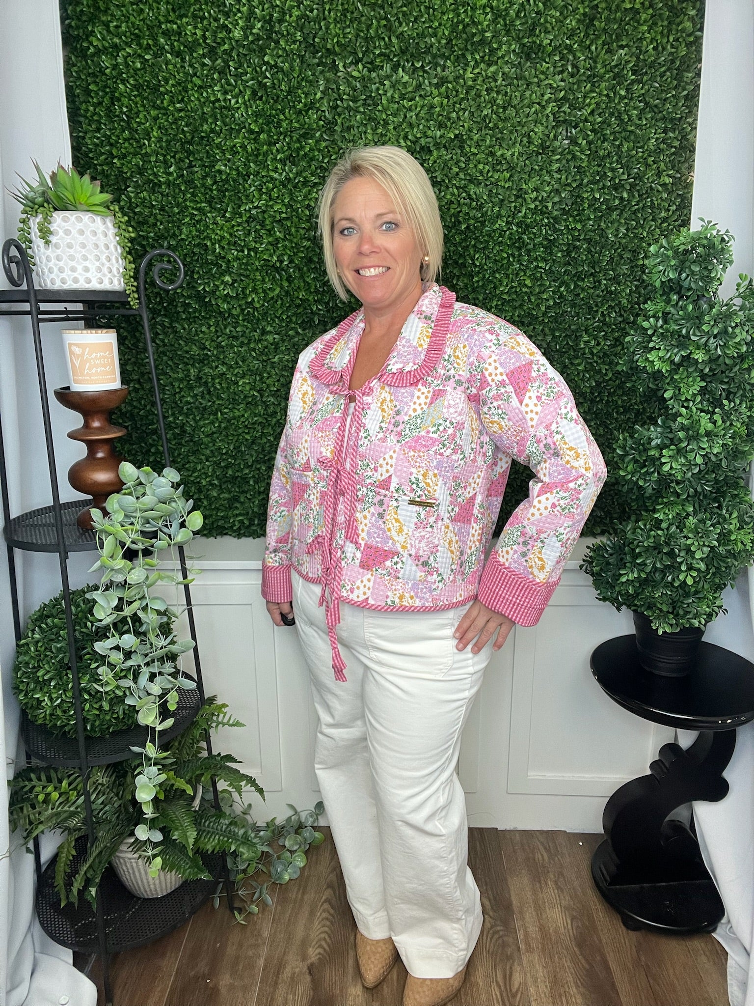 OPHELIA JACKET - MULTI FLORAL