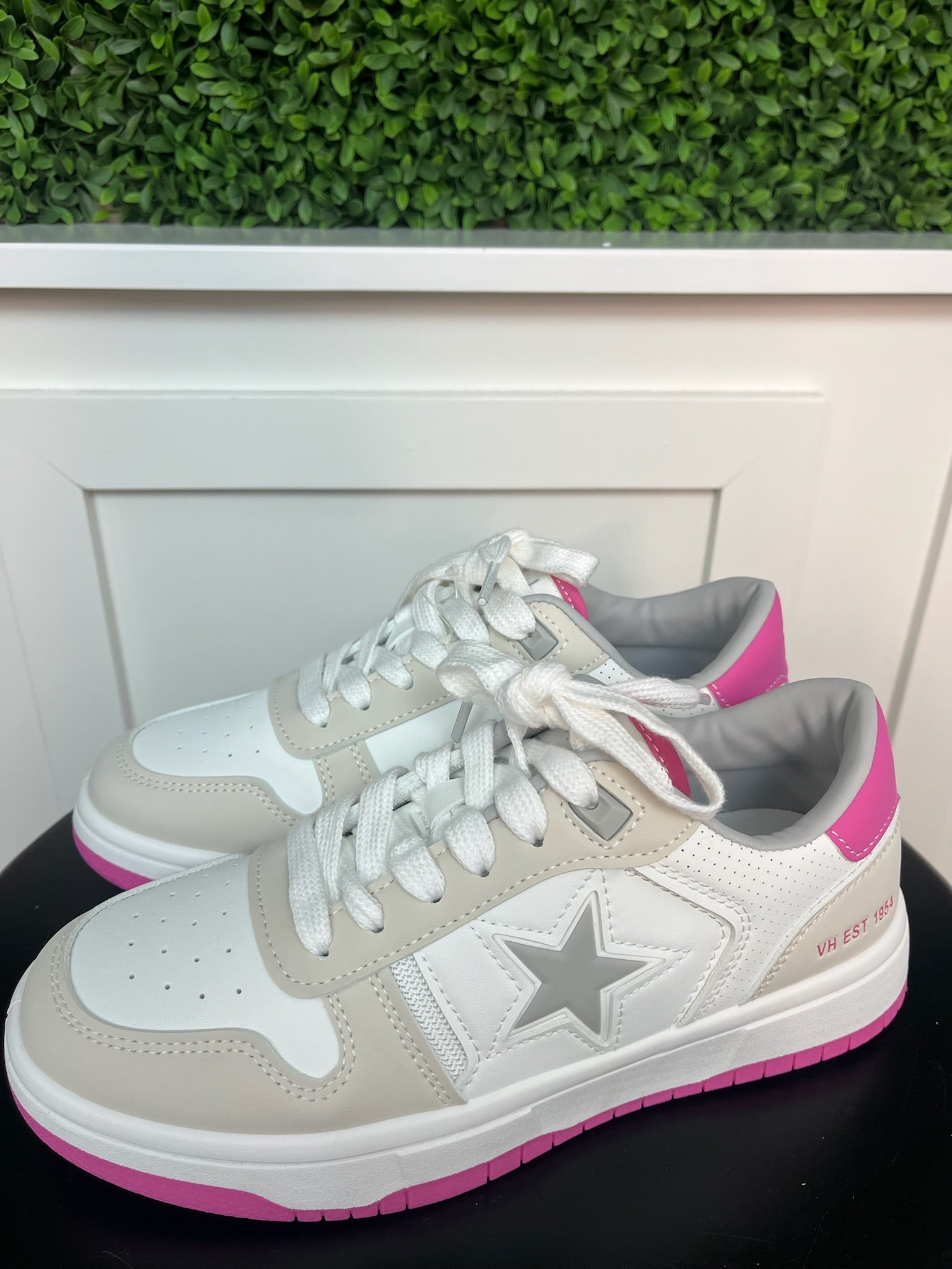 FRESH 10 - WHITE/HOT PINK