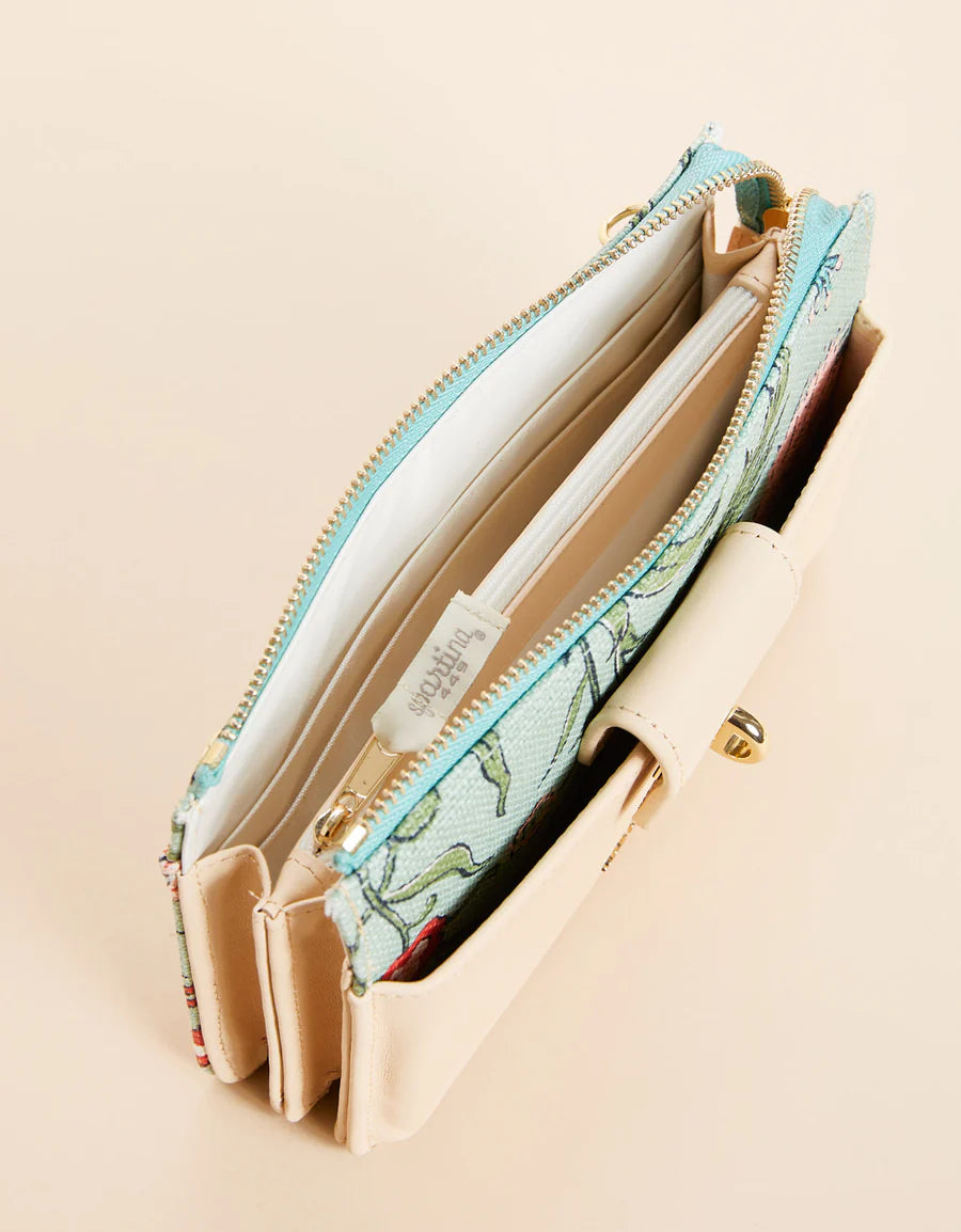 LINDSEY PHONE CROSSBODY HAMILTON FLORAL BLOCK