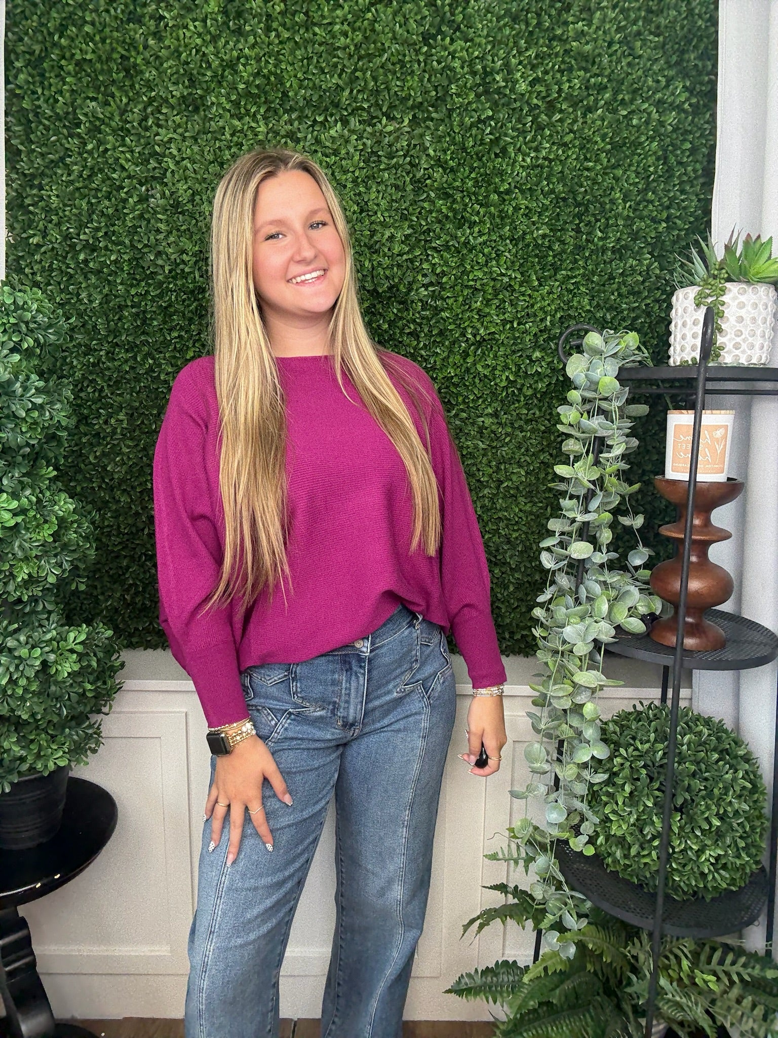 DOLEMAN PULLOVER - PURPLE