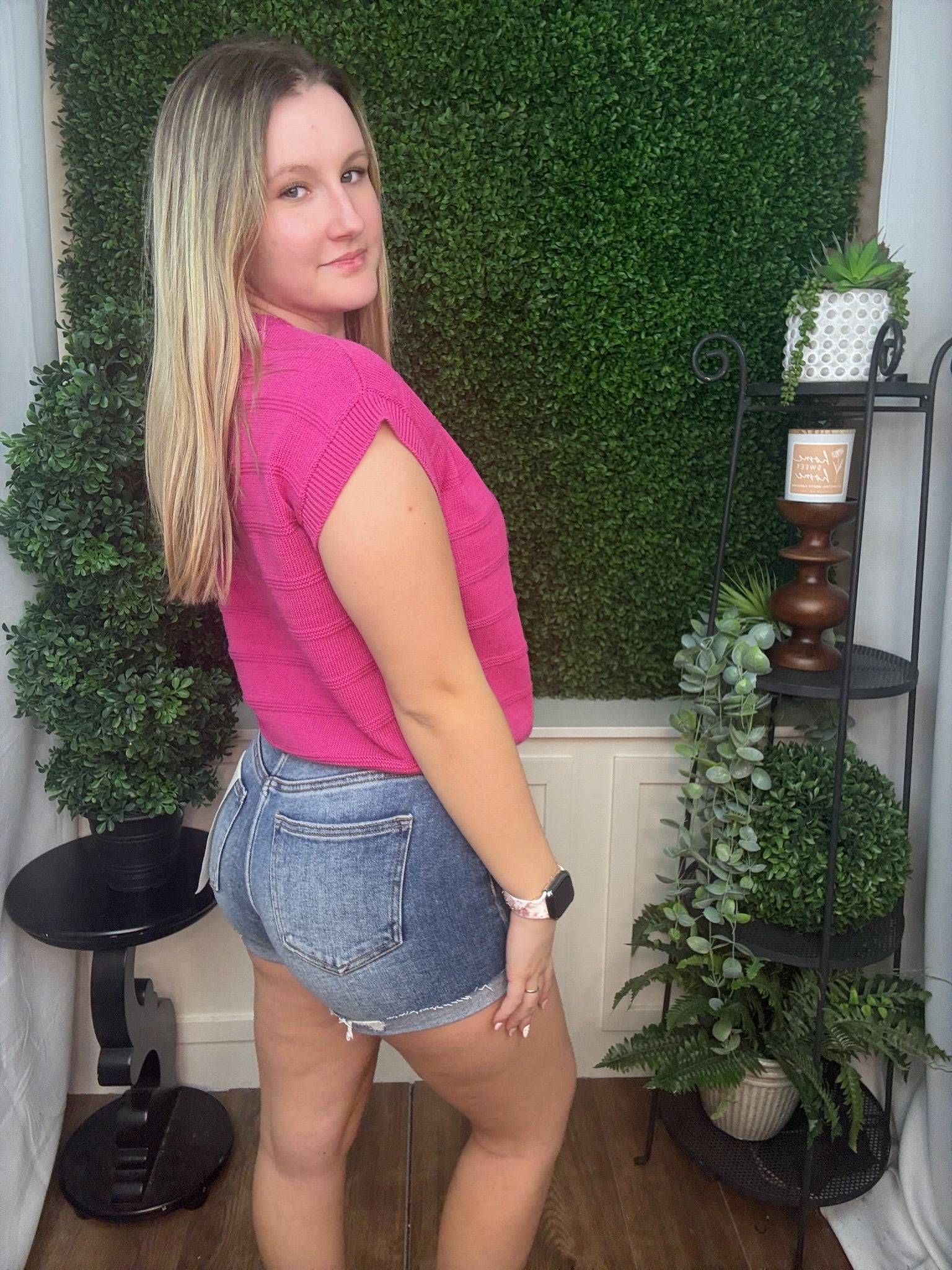 Bubblegum Breeze Knit Top