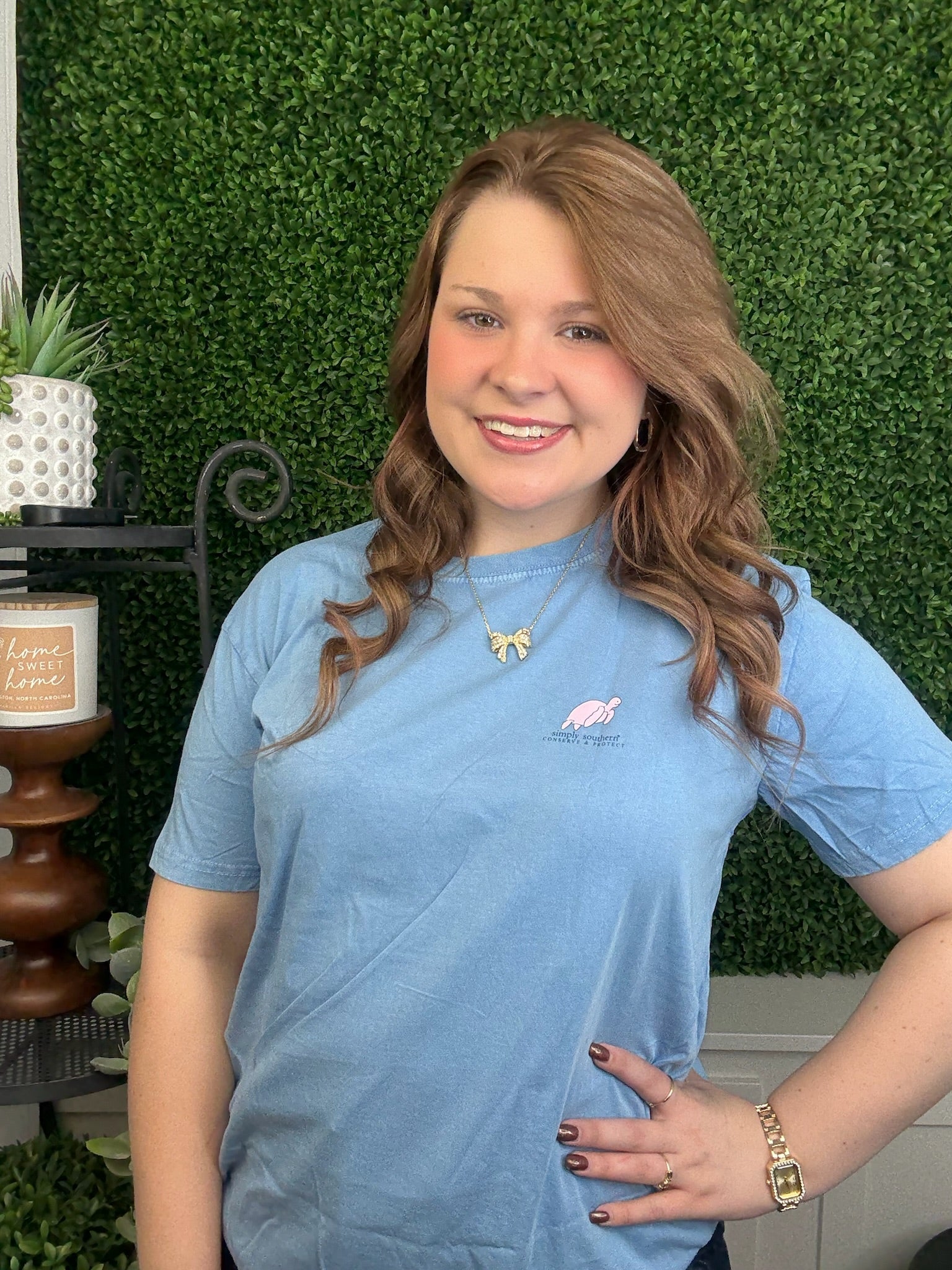 DAMASK TRACK TURTLE SS - WASHED SEA