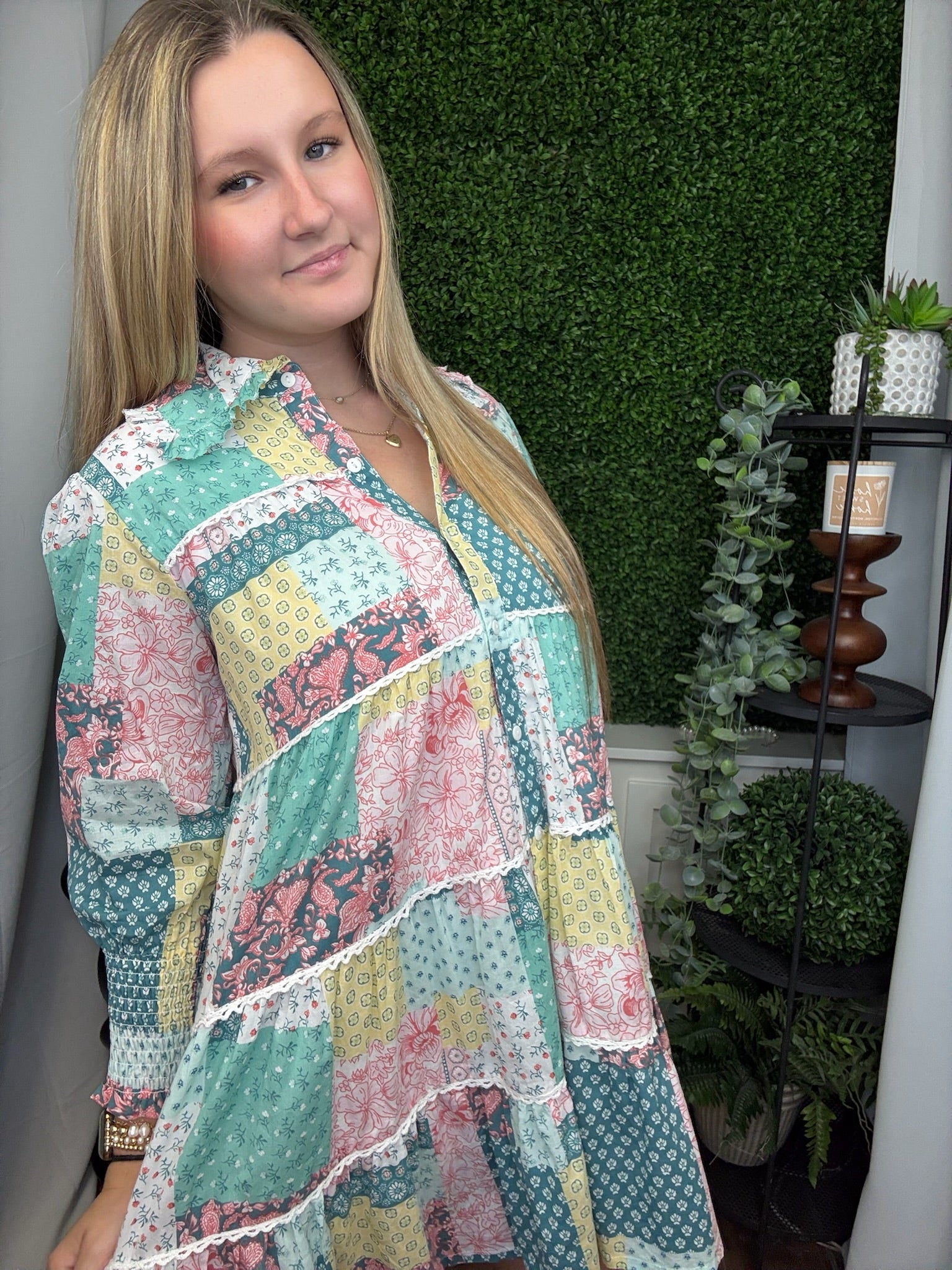 ALLIE DRESS - QUILT PATTERN