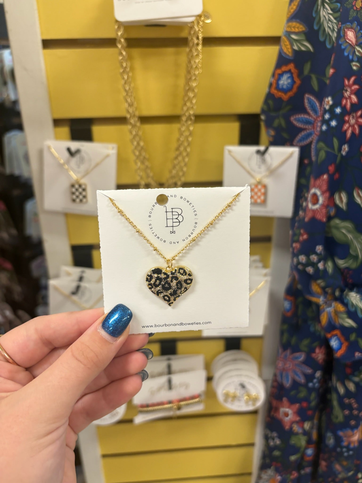 THE CHEETAH HEART NECKLACE