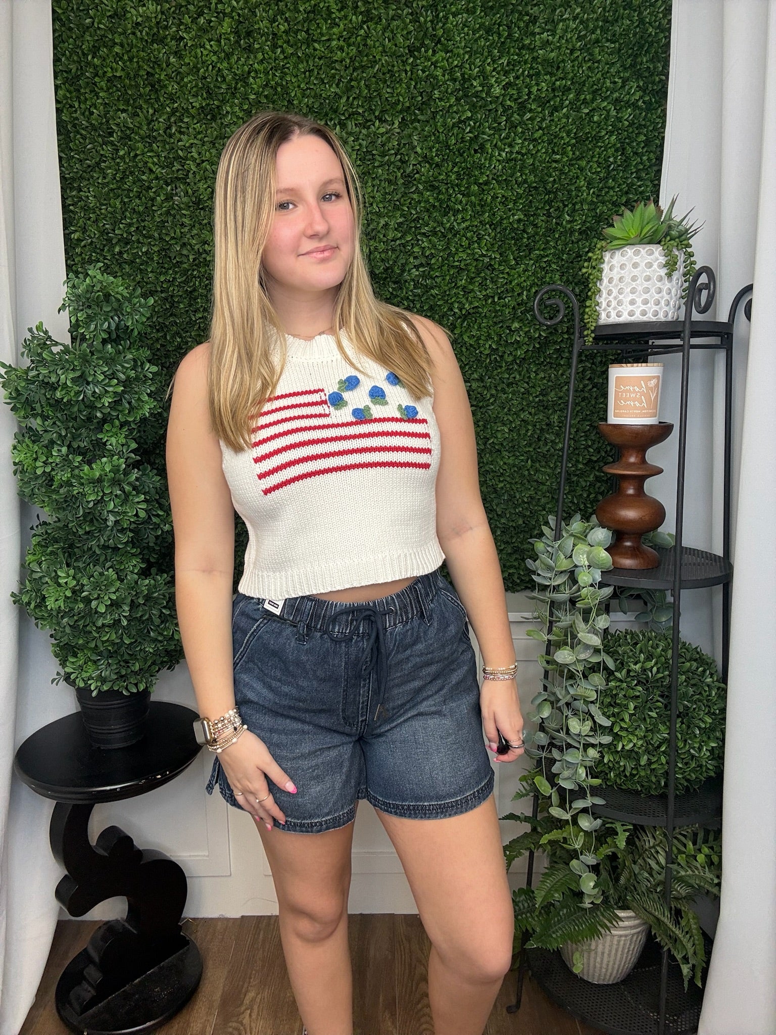 TANK TOP - FLOWER FLAG