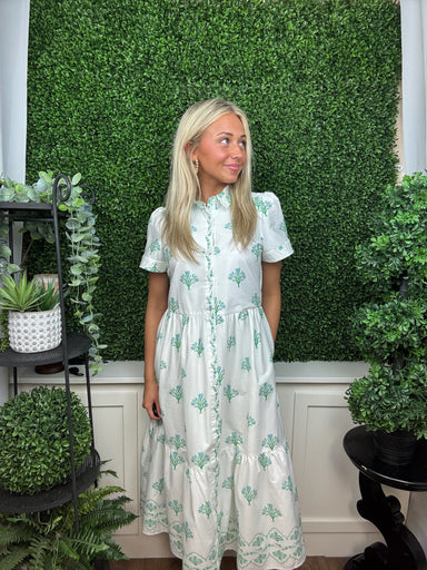 slim fit dress slacks Mary Square Catalina Dress Vine Time Pink – Dan's Southern Prep main image 1