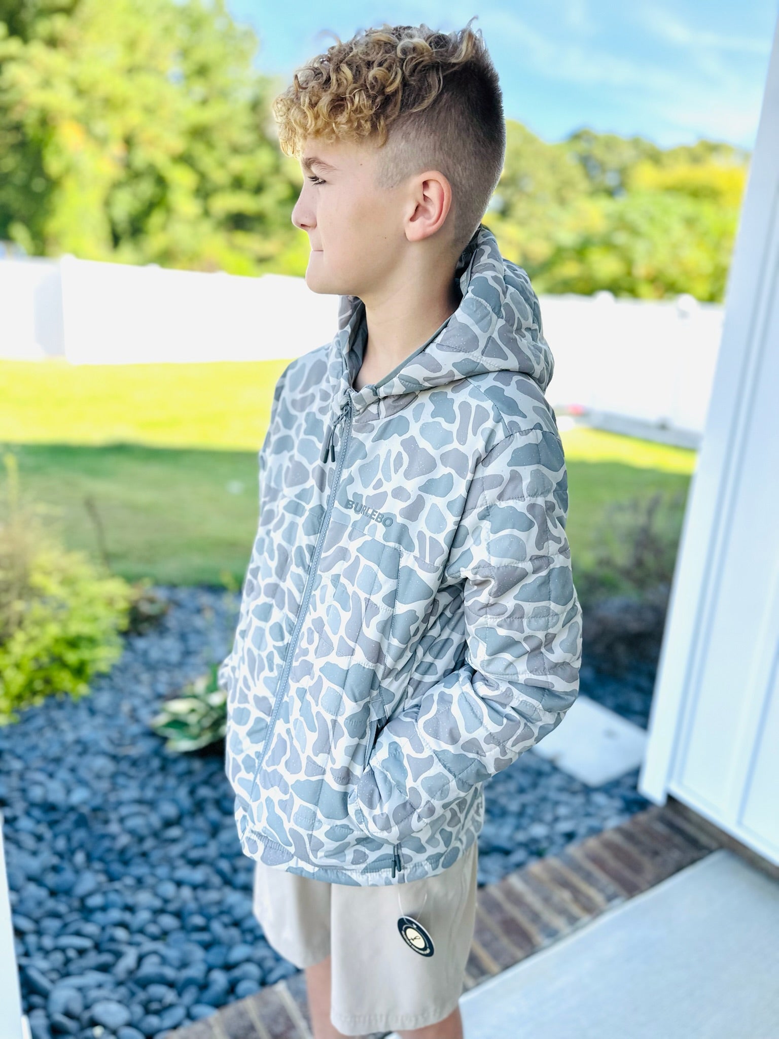 YOUTH - PUFFER JACKET - CLASSIC DEER CAMO