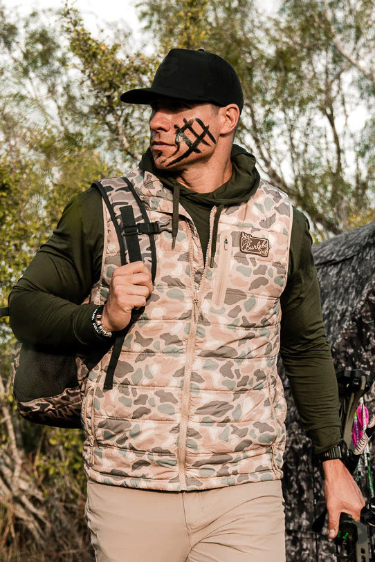PUFFER VEST - PINTAIL CAMO