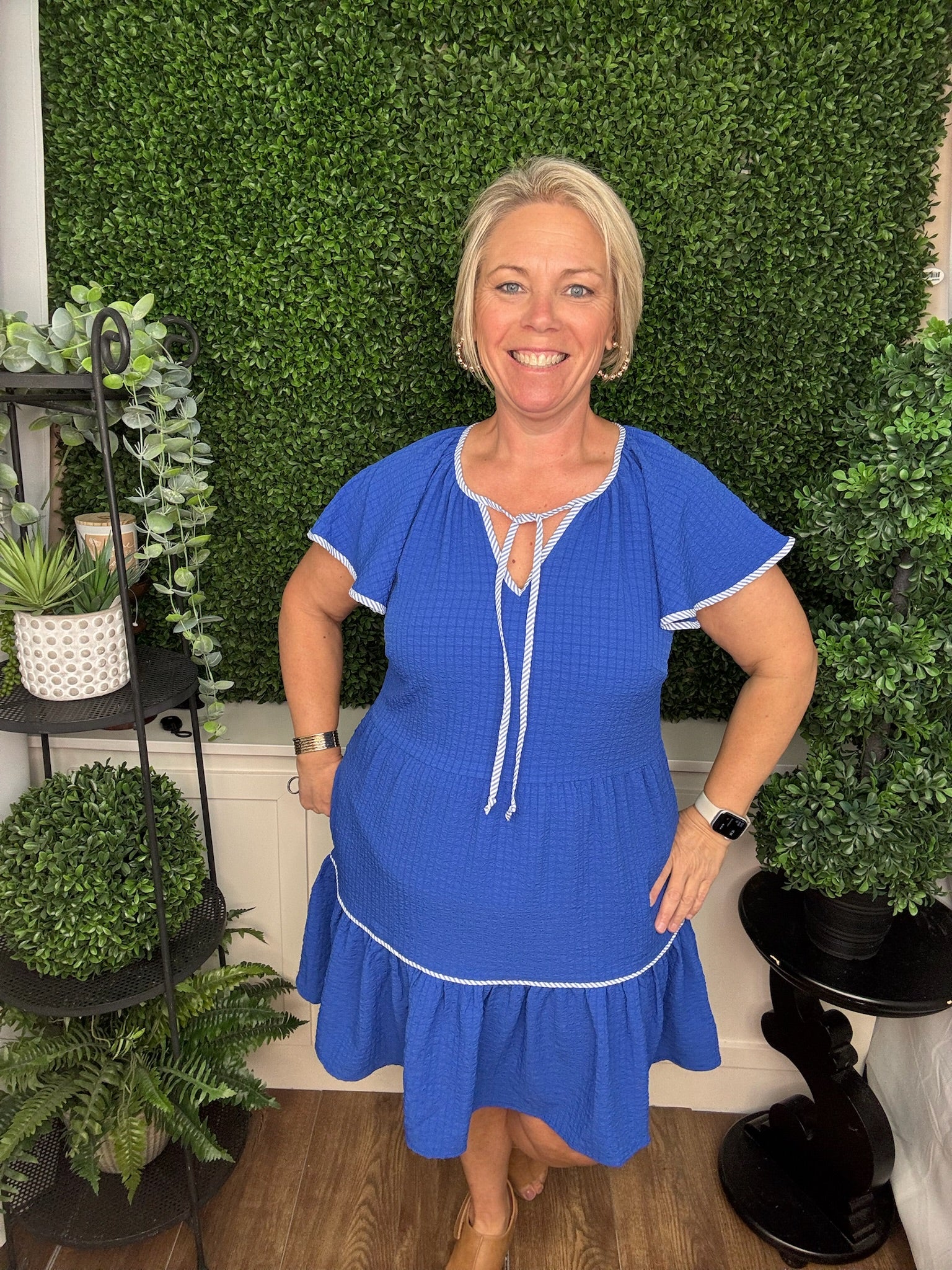 DRESS LILLIAN BLUE