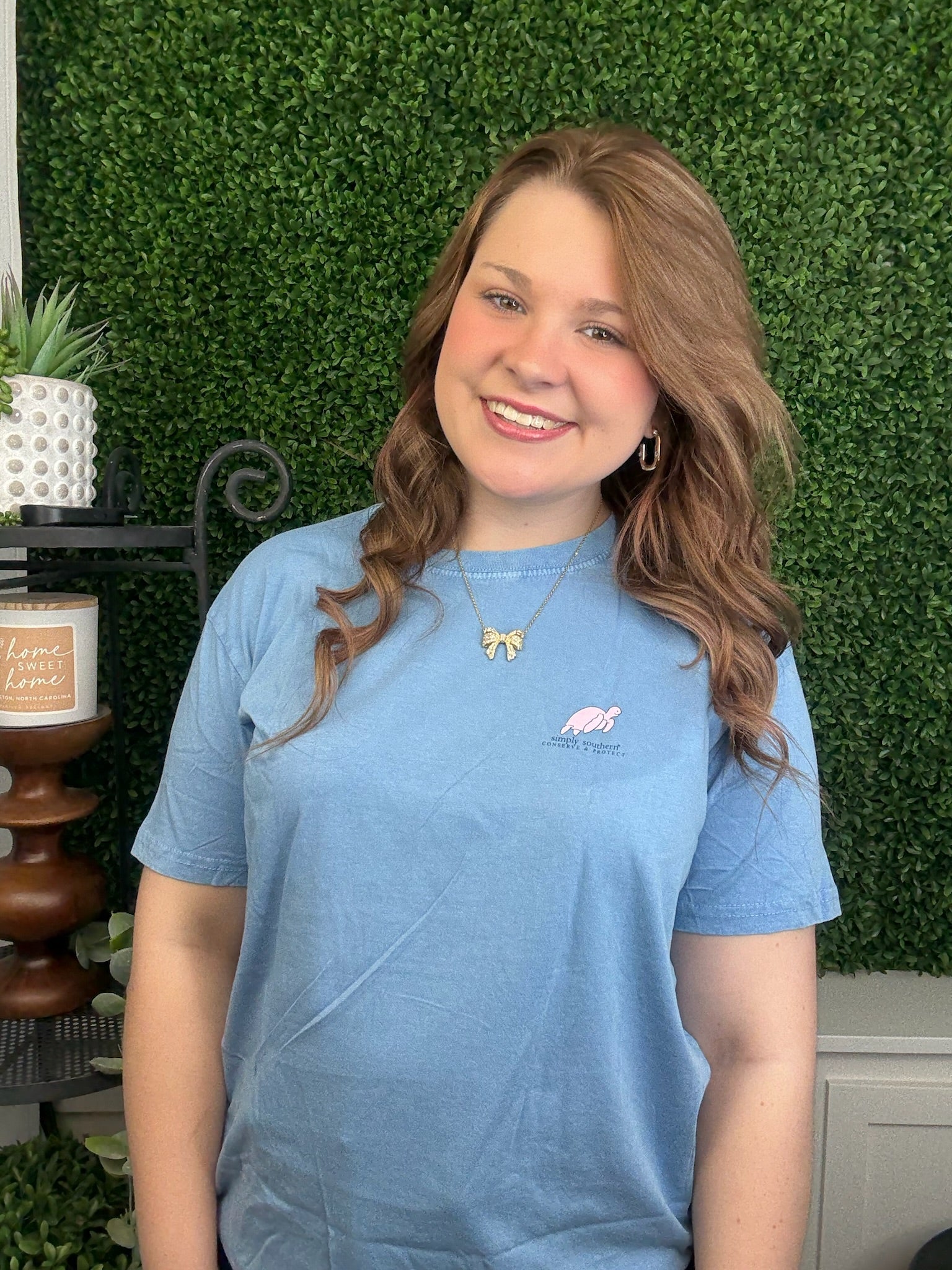 DAMASK TRACK TURTLE SS - WASHED SEA