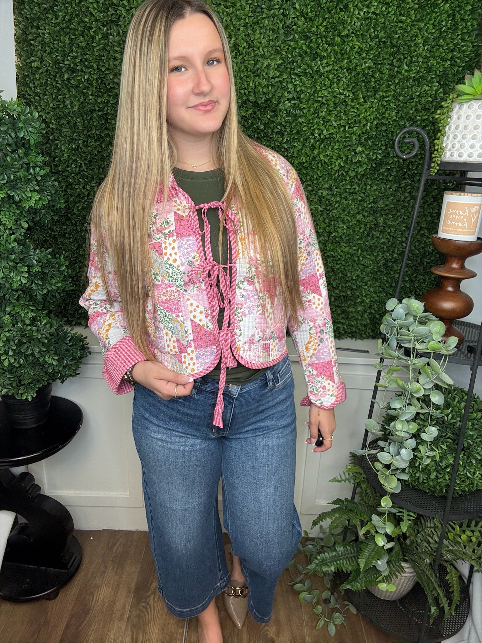 OPHELIA JACKET - MULTI FLORAL