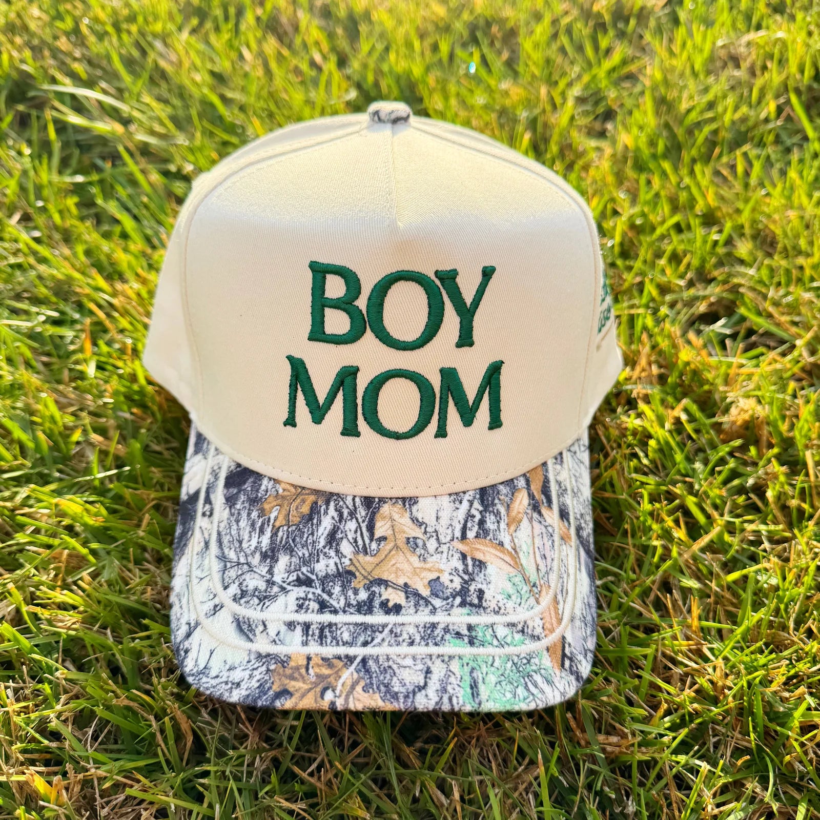 BOY MOM CAMO HAT