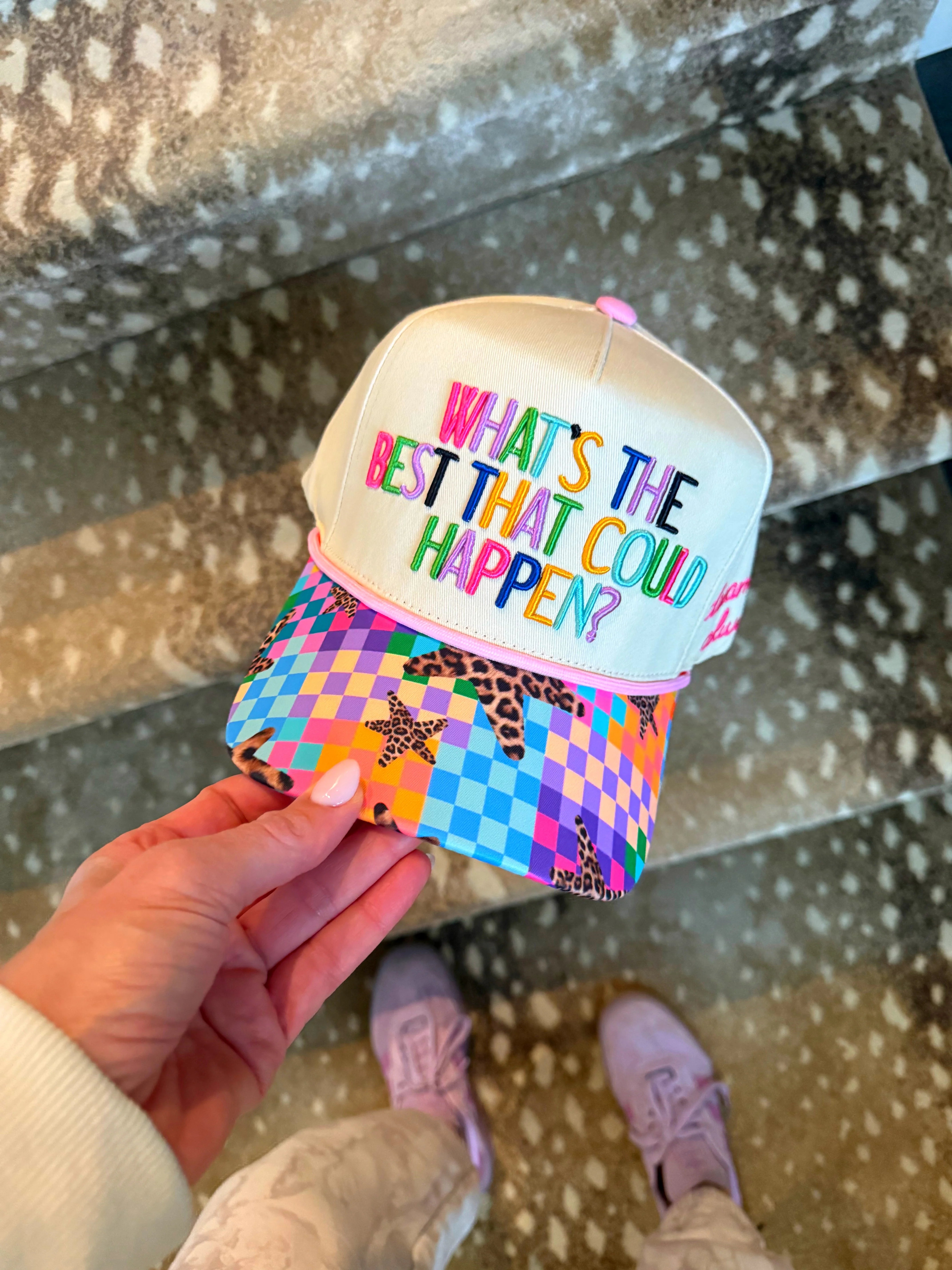 WHAT'S THE BEST THAT COULD HAPPEN HAT