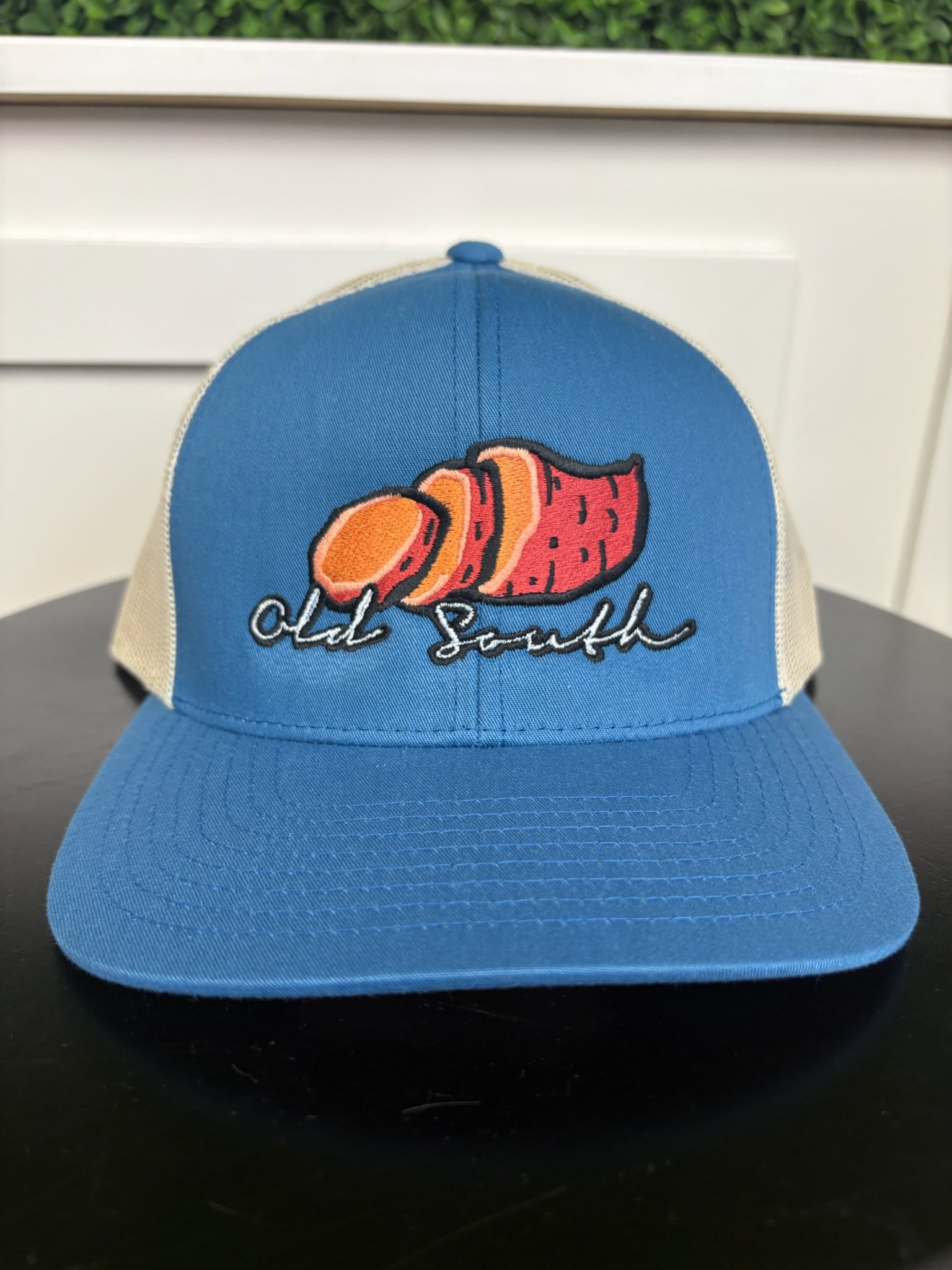 TRUCKER SWEET POTATO - OCEAN BLUE/BEIGE