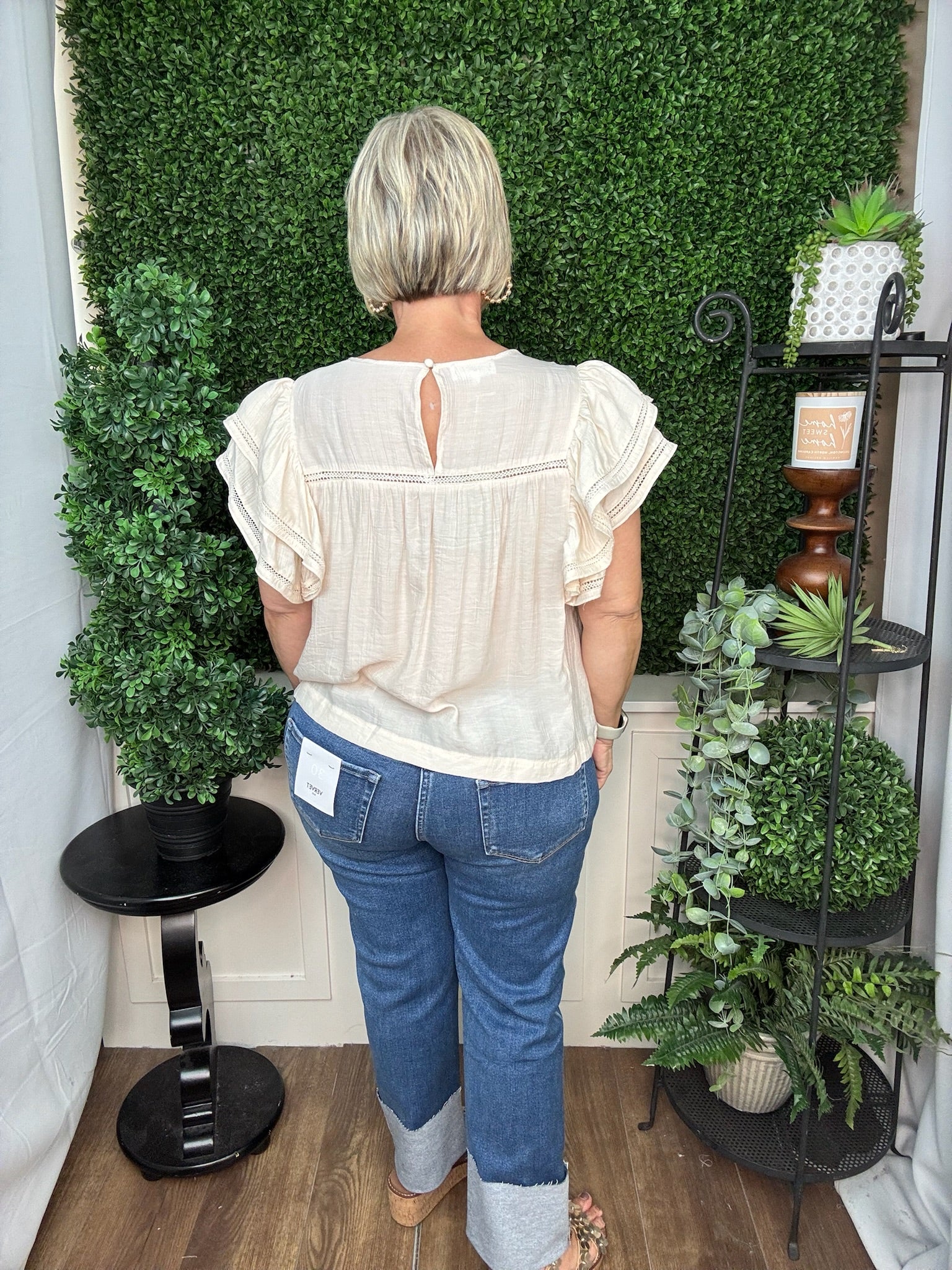 Heirloom Lace Yoke Blouse