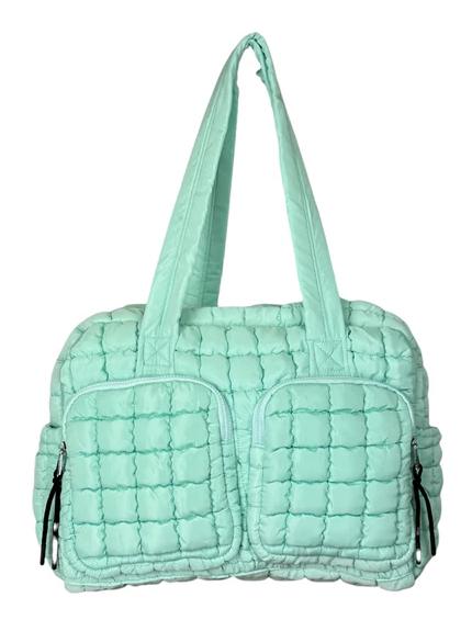 PUFFER QUILTED TRAVEL BAG