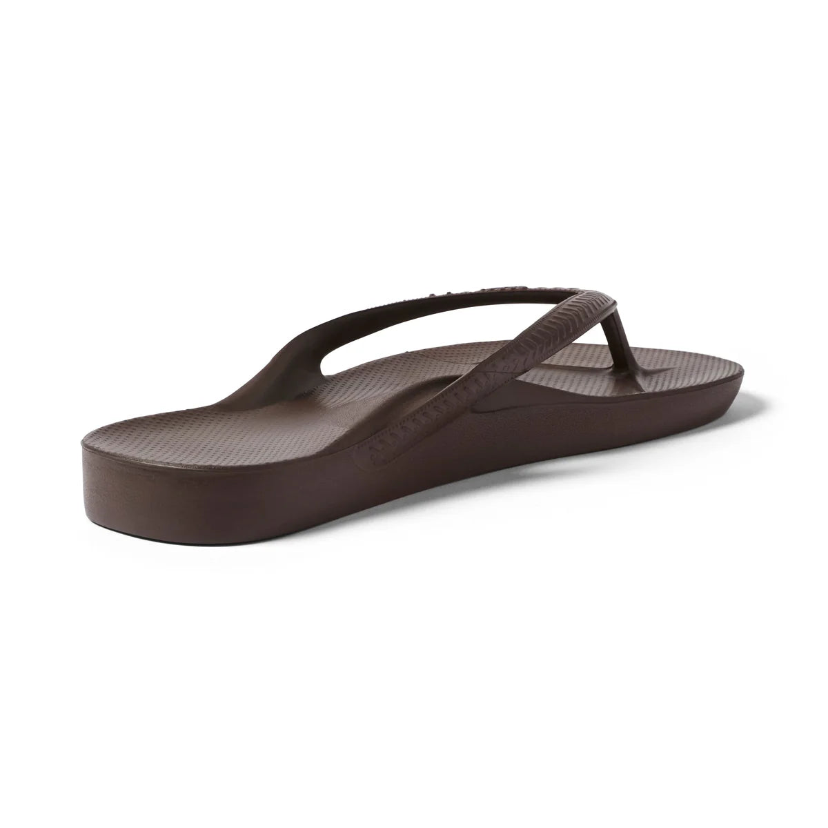 ARCH SUPPORT FLIP FLOPS -BROWN
