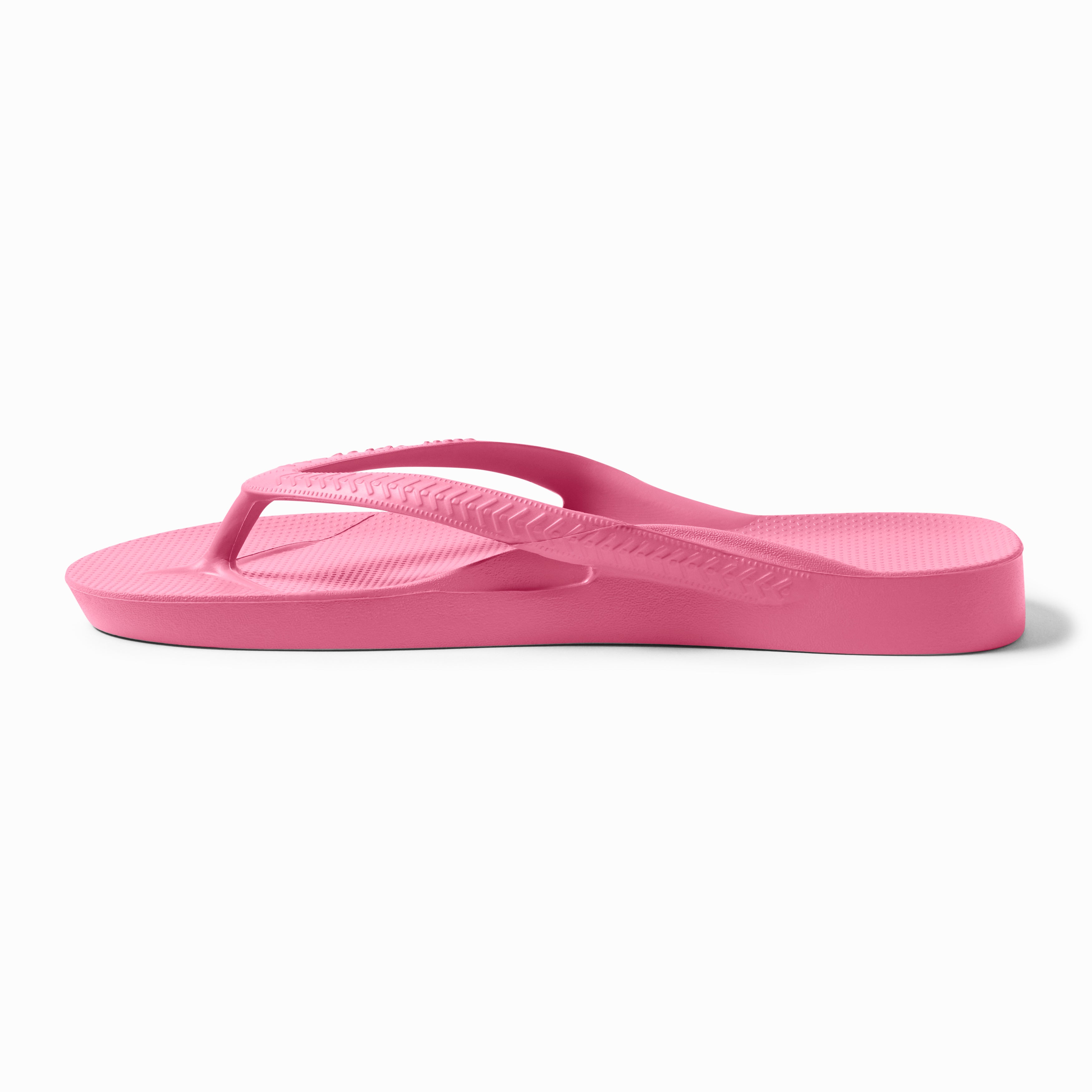 ARCH SUPPORT FLIP FLOPS - HOT PINK