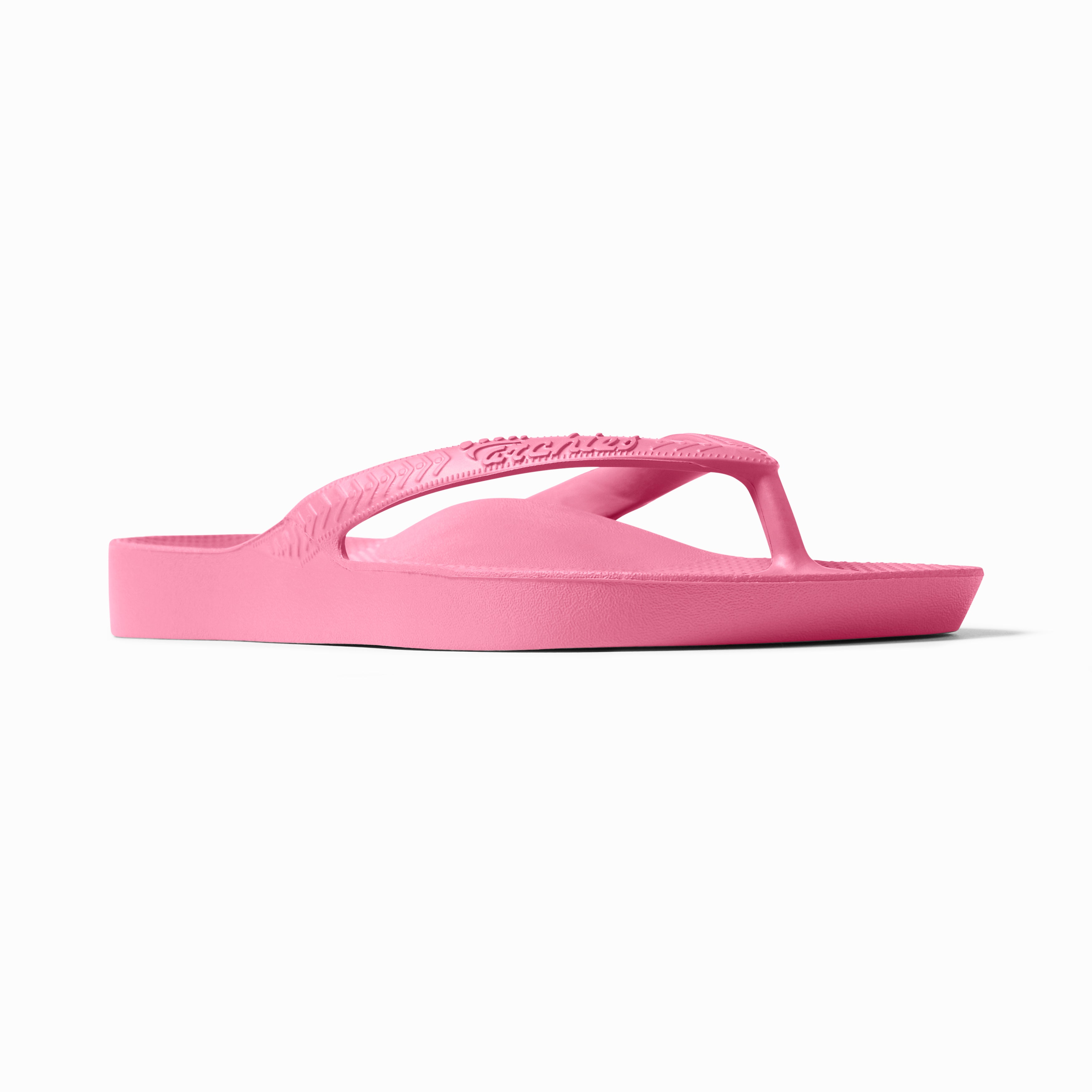 ARCH SUPPORT FLIP FLOPS - HOT PINK