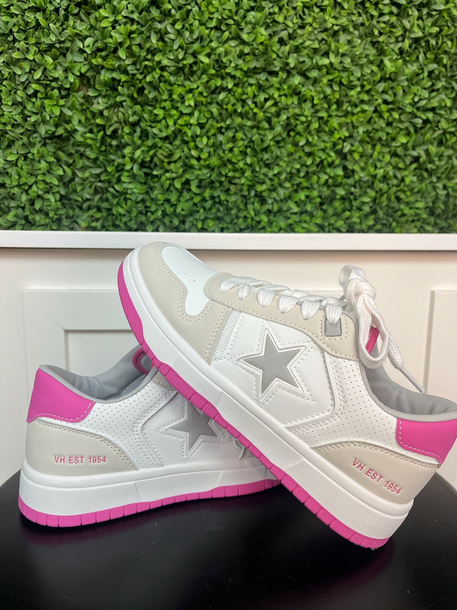 FRESH 10 - WHITE/HOT PINK