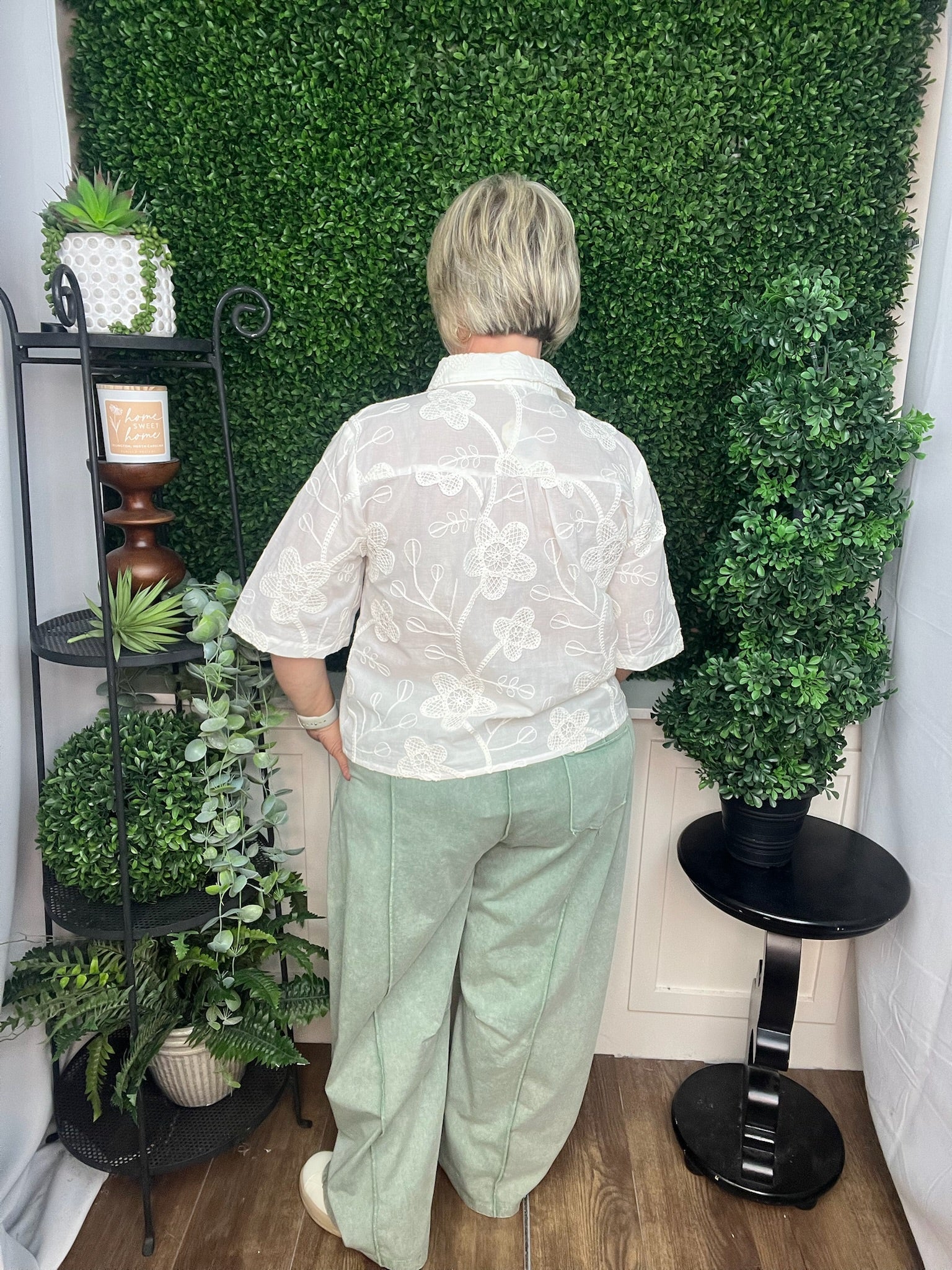 Sage Relaxed Drawstring Lounge Pants