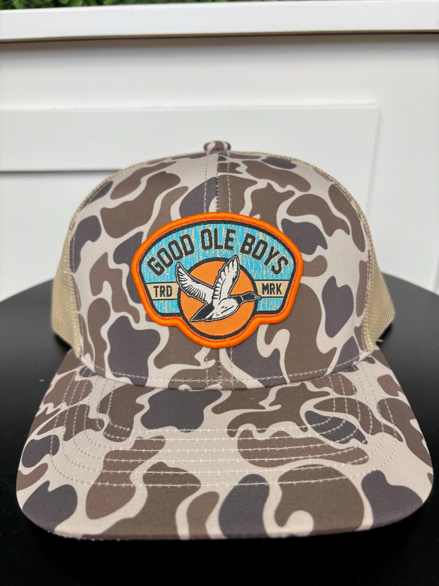 GOB DUCK TRADEMARK PATCH HAT OCS/KHAKI