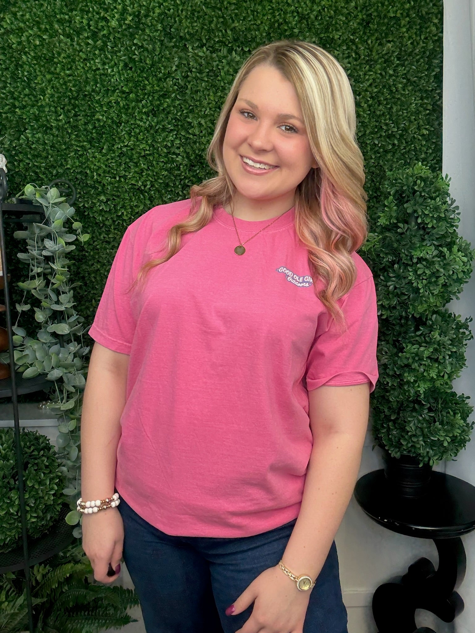 CAMO BLACK LAB TEE - CRUNCHBERRY