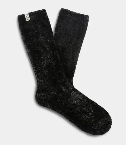 LEDA COZY SOCK - BLACK