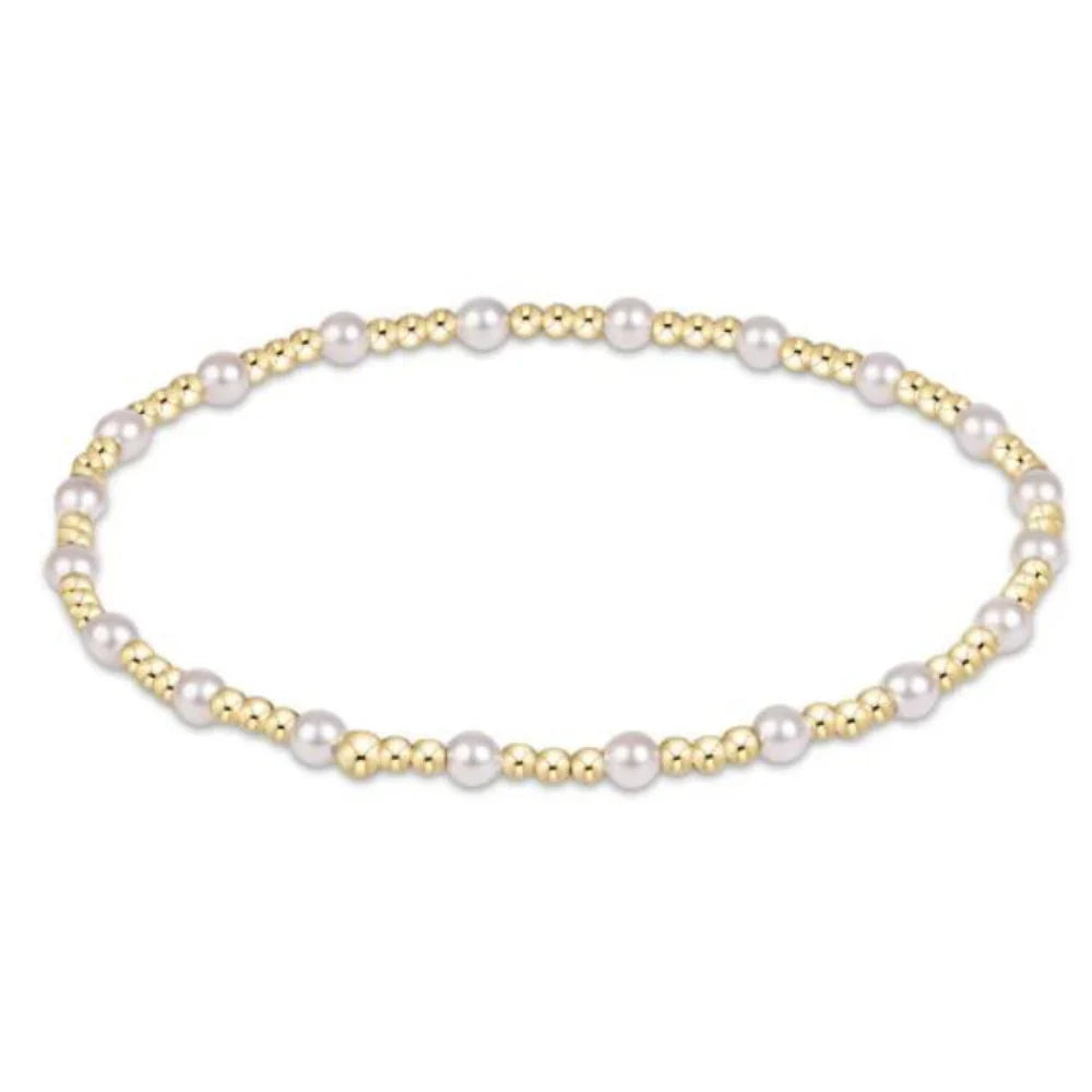 SINCERITY PEARL 3MM BRACELET