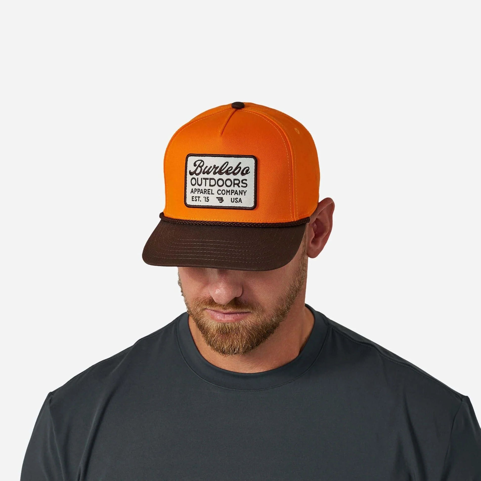 CAP - BLAZE OUTDOORS ORANGE/BROWN BILL