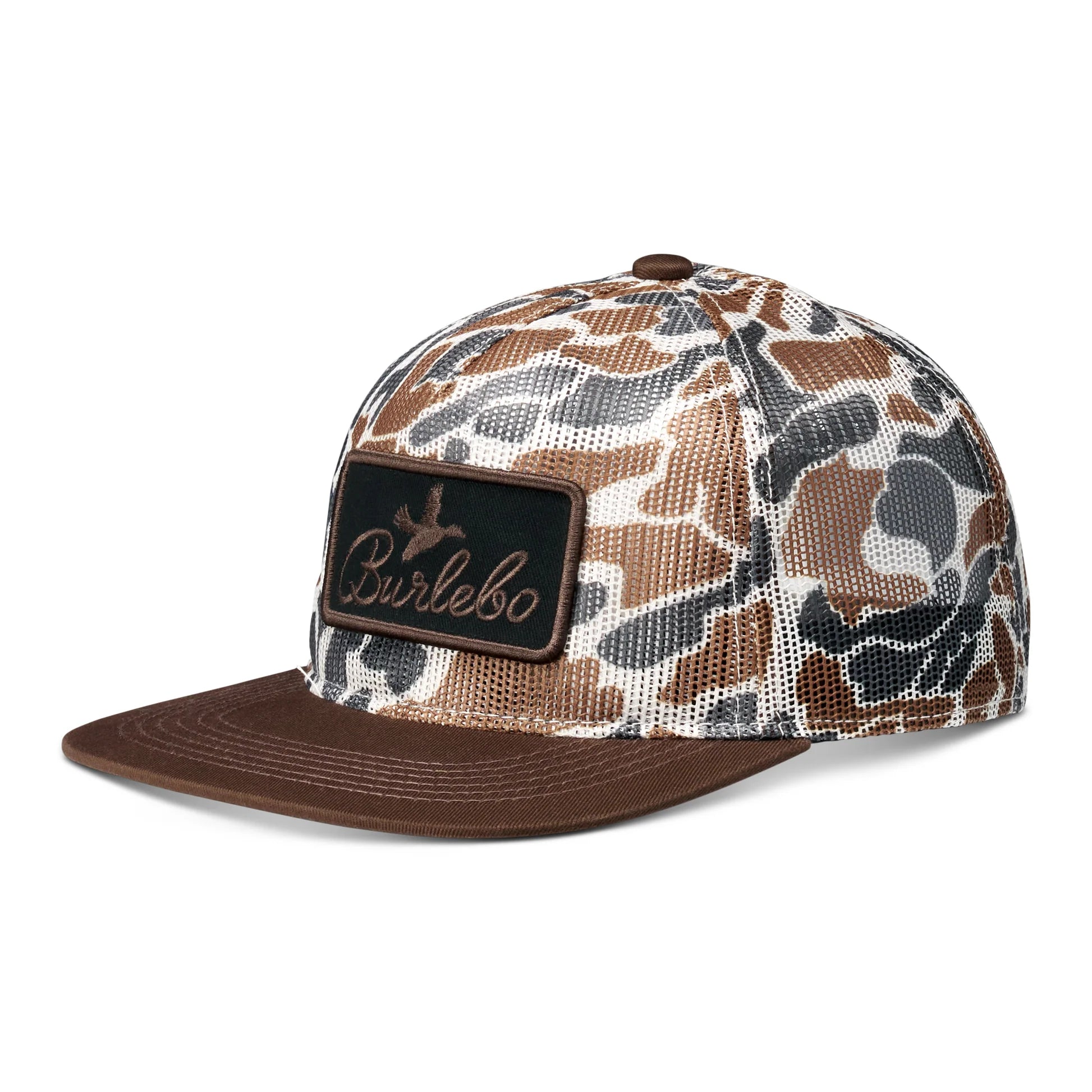 CAP - WOODS CAMO - FULL MESH