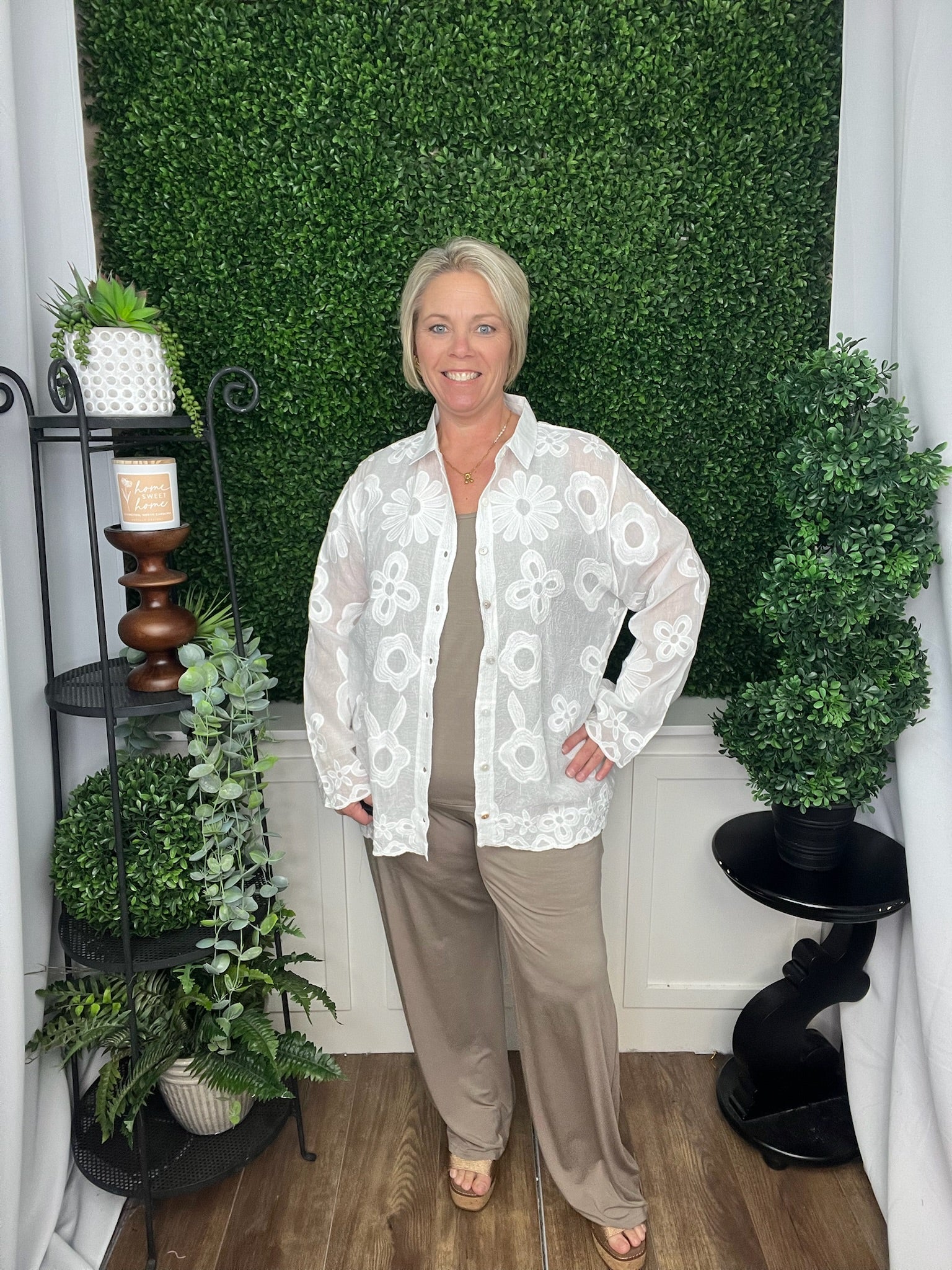 SOFT LANDING PANTS WITH POCKETS - TAUPE