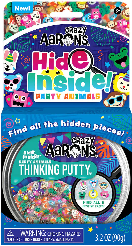PARTY ANIMAL 4" THINKING PUTTY