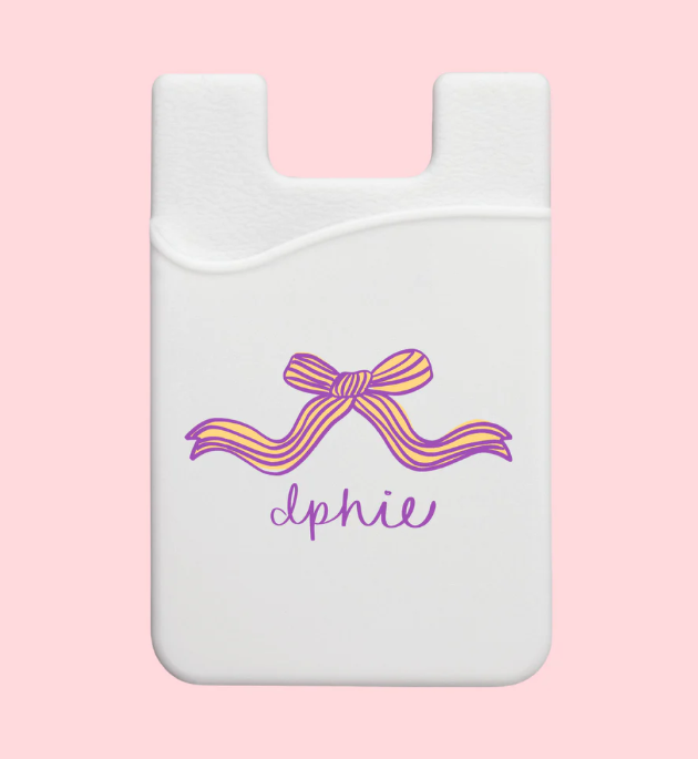COQUETTE BOW PHONE WALLET