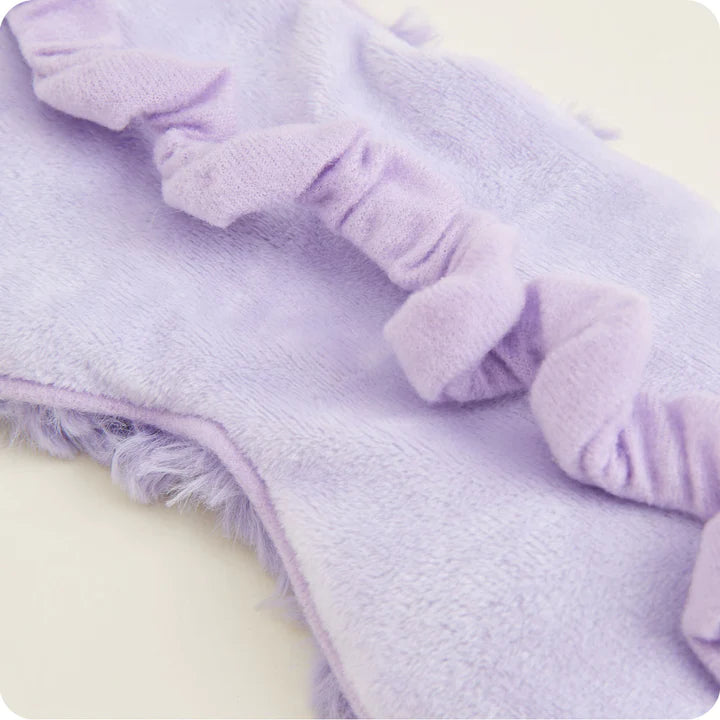 CURLY PURPLE WARMIES EYE MASK