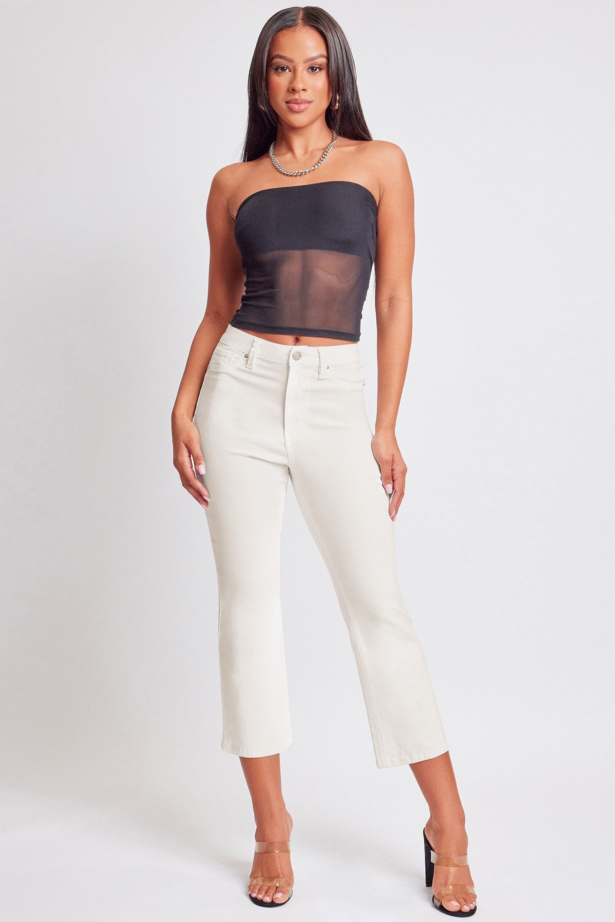 HYPER STRETCH CROPPED KICK FLARE PANT