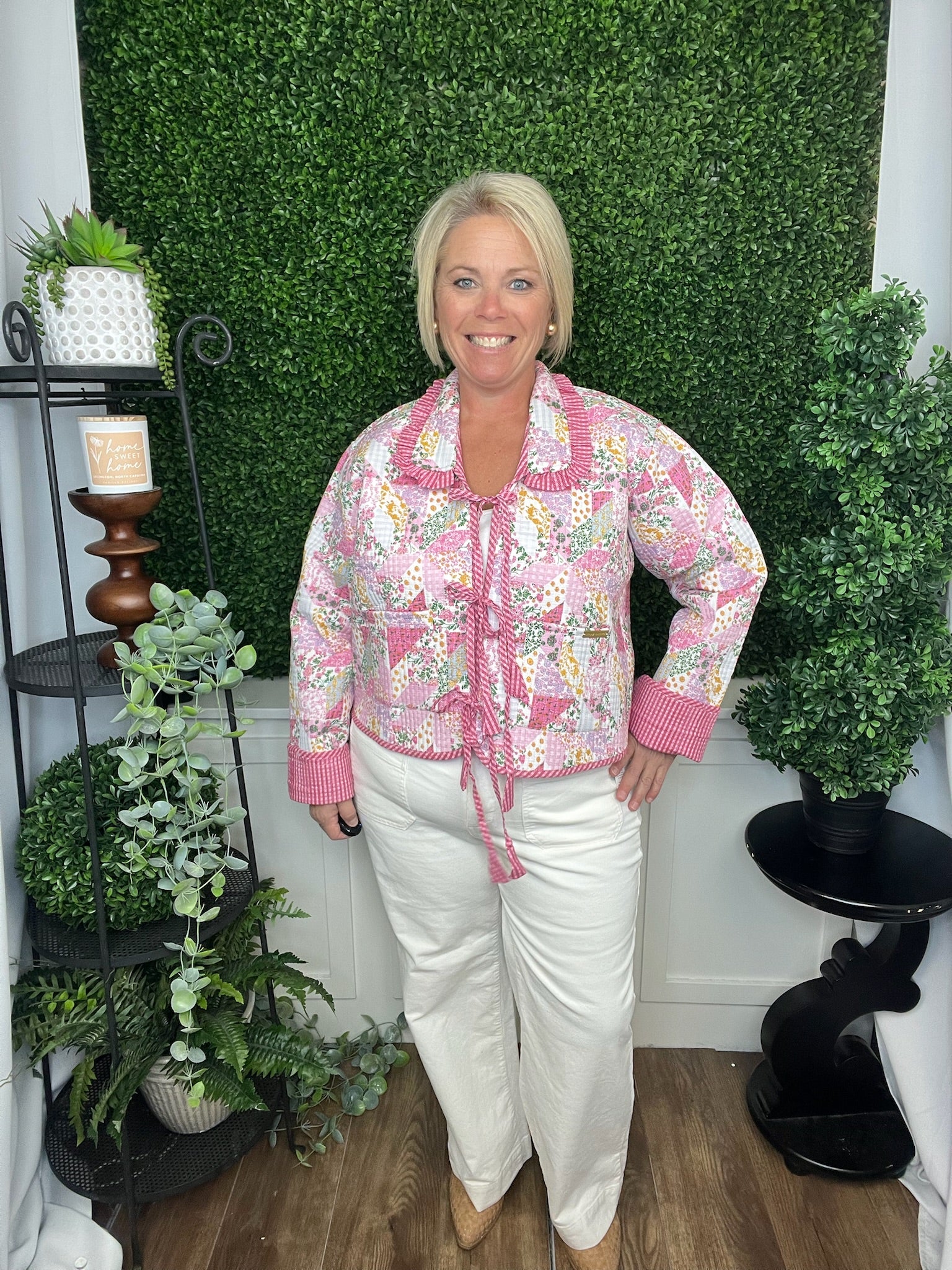 OPHELIA JACKET - MULTI FLORAL