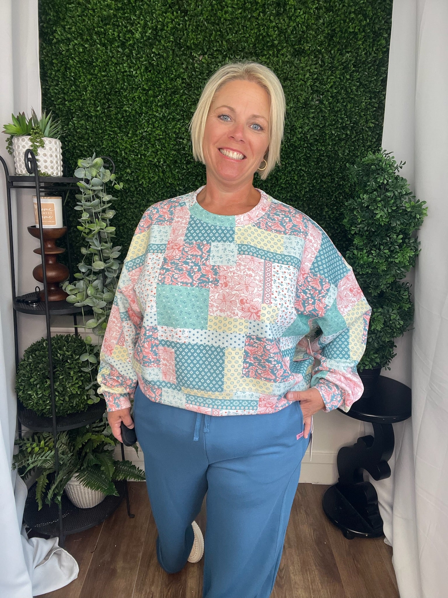 LANEY PULLOVER - QUILT PATTERN