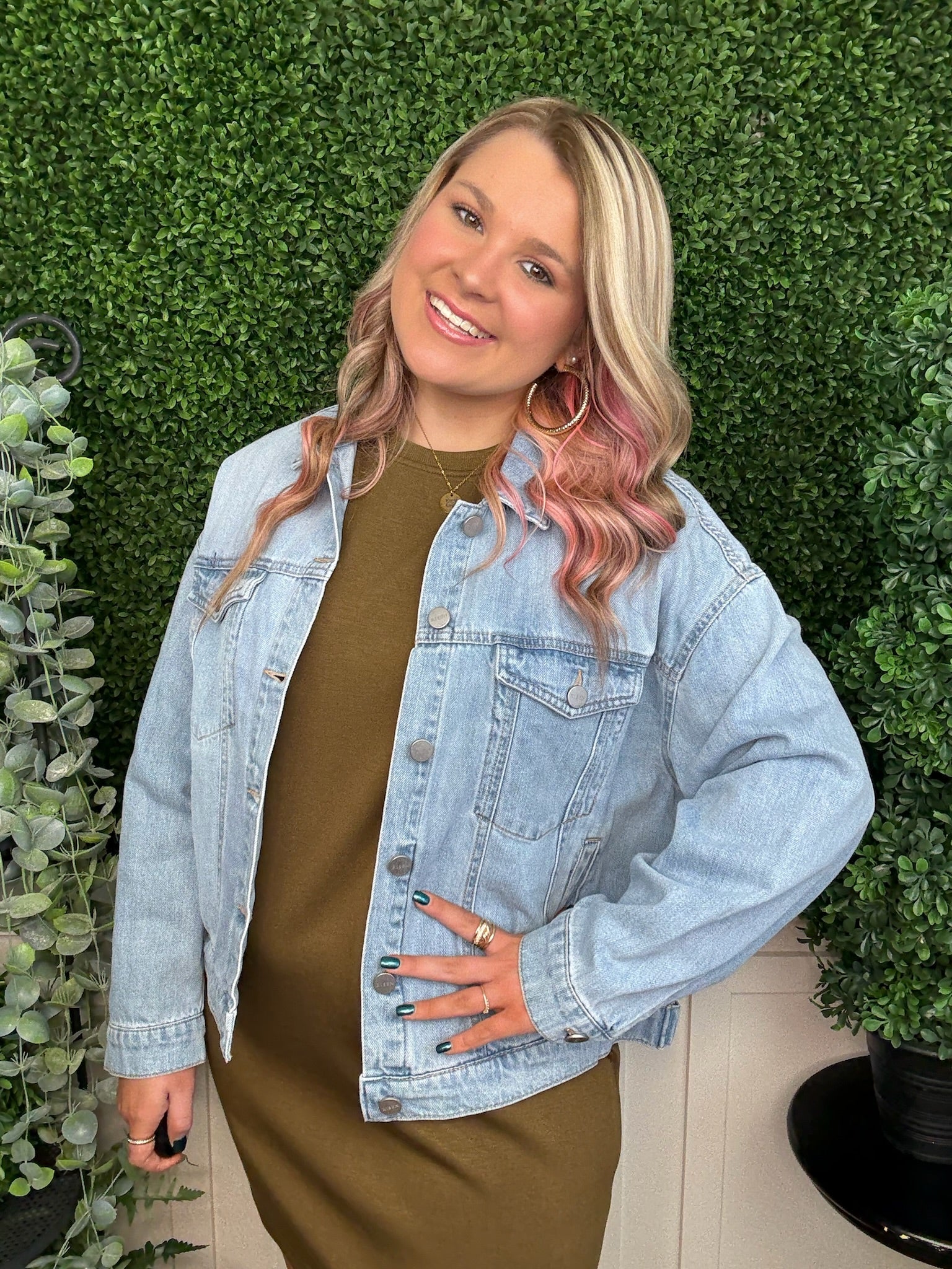 OVERSIZED DENIM JACKET - LIGHT