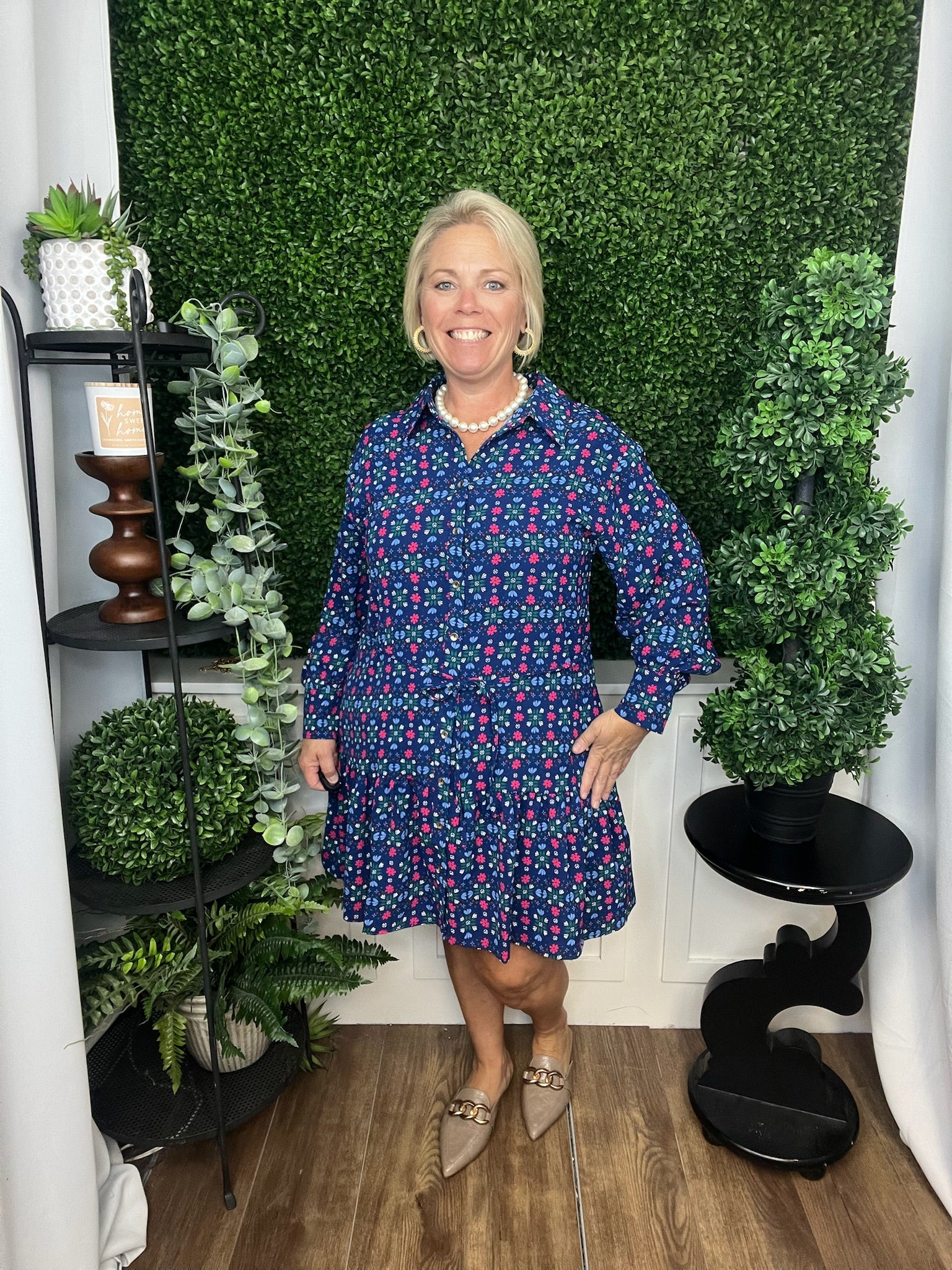 DRESS MAYA TAKE TWO - NAVY