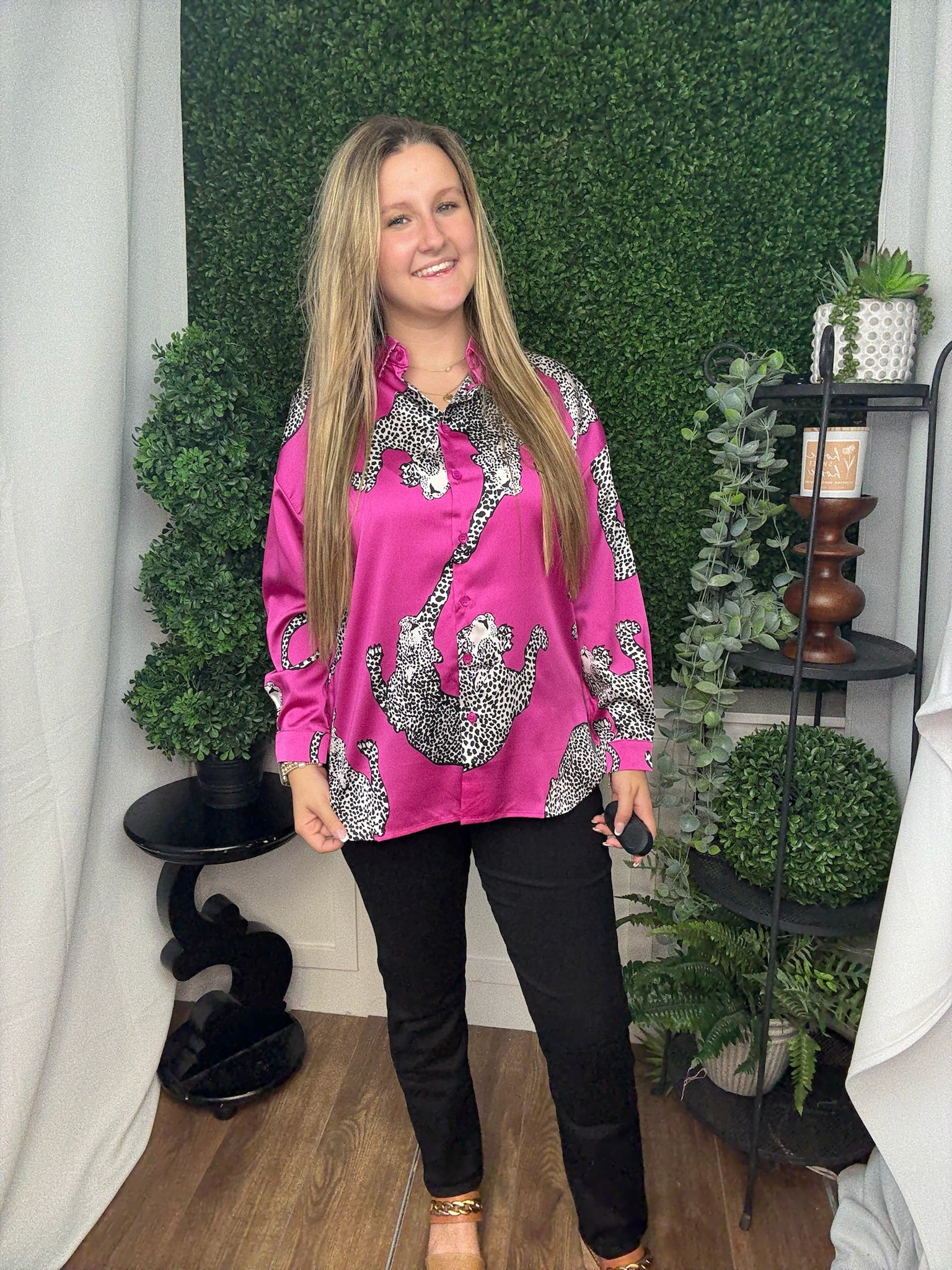 MELISSAS ANIMAL PRINT TOP