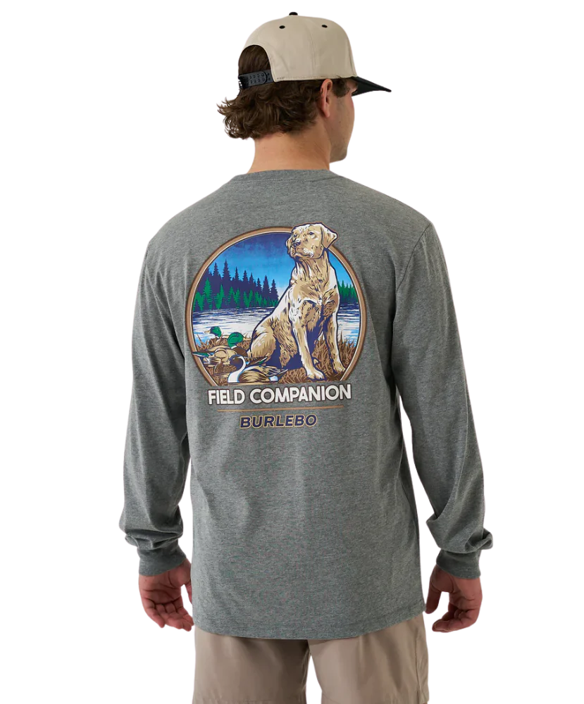 FIELD COMPANION LS - DARK HEATHER GREY